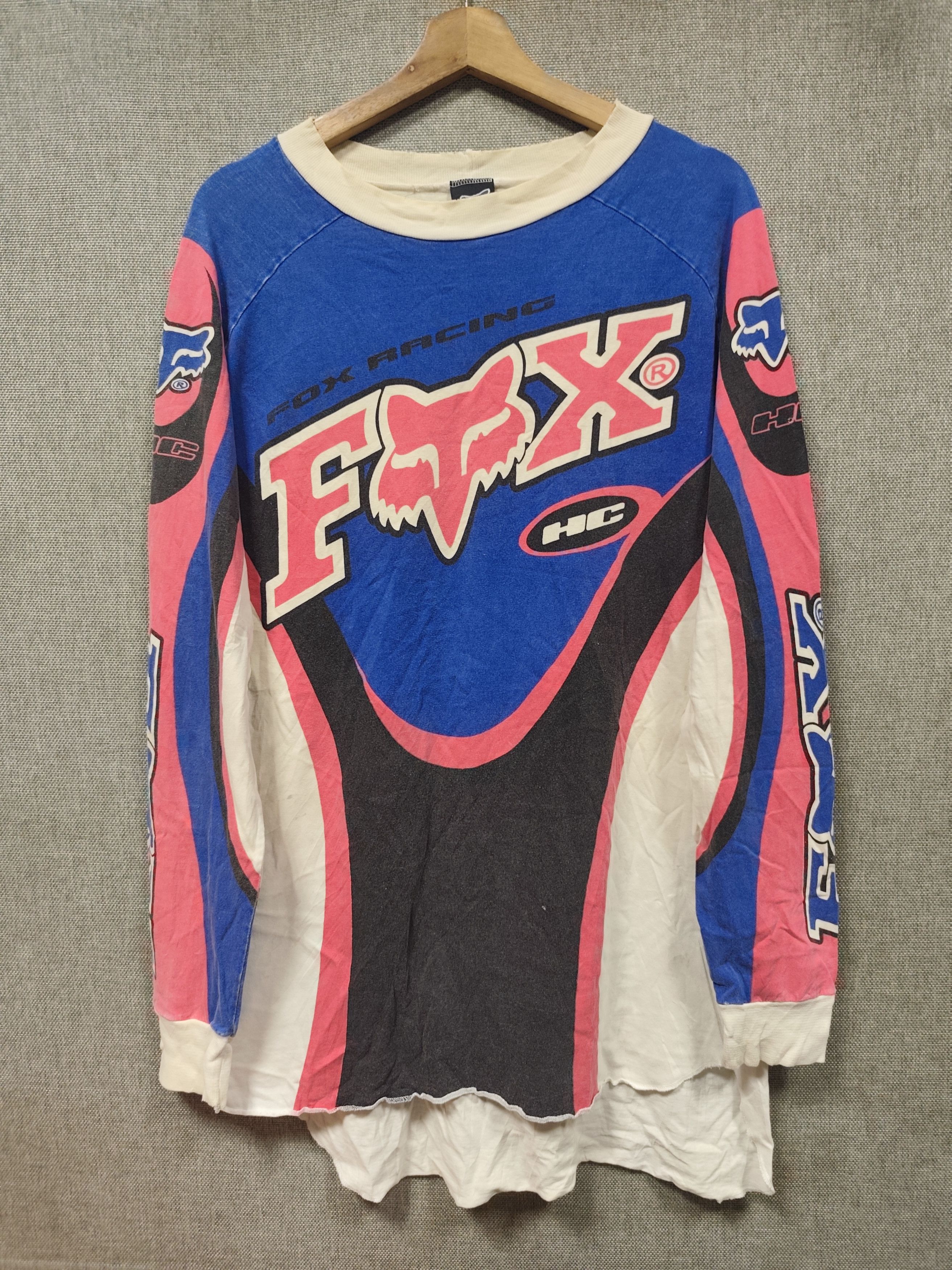 Fox Racing vintage 90s fox racing motorcross made in usa Size US M / EU 48-50 / 2 - 1 Thumbnail