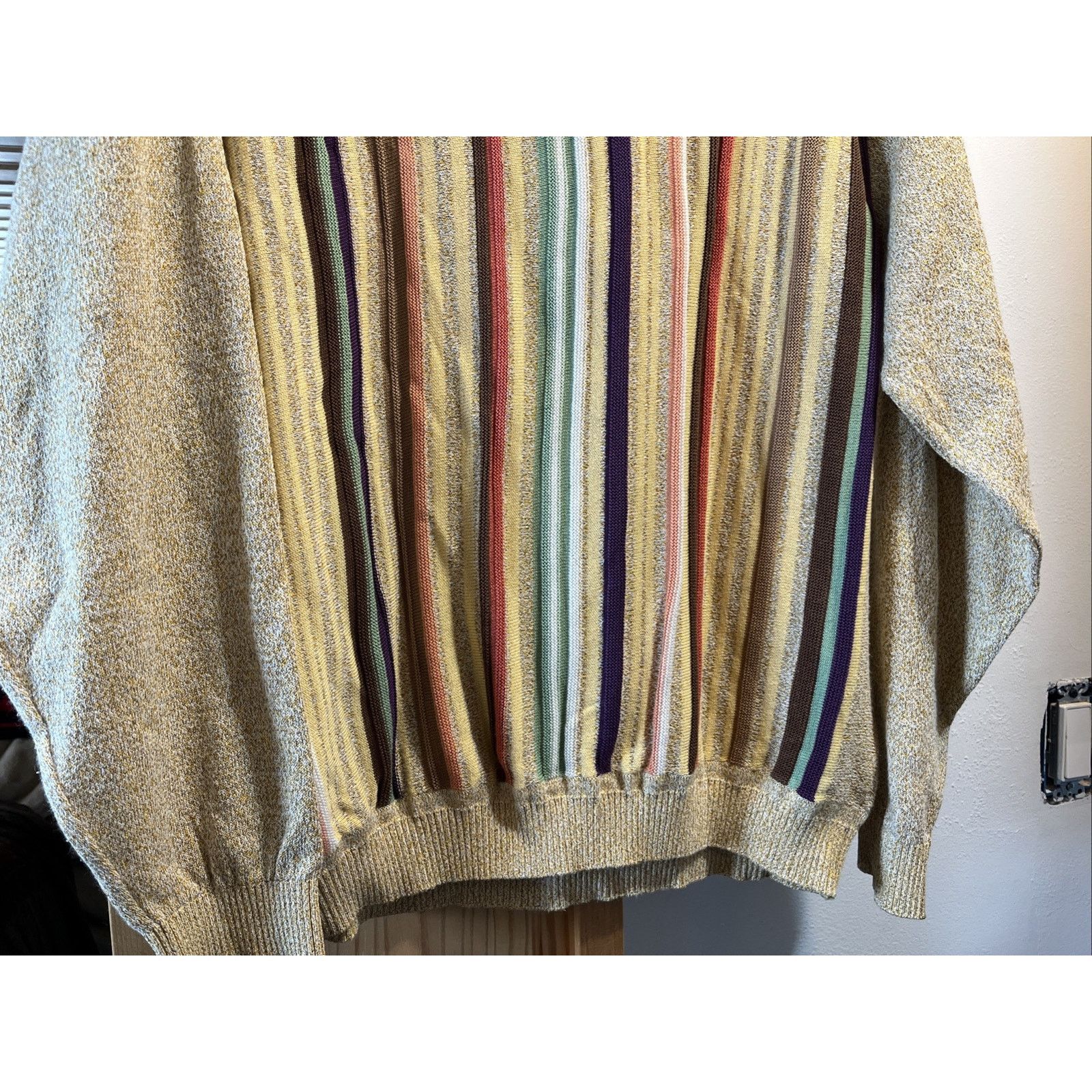 St. Croix St Croix Shop Men's L Cotton Blend Multicolor Knits Sweater Size US L / EU 52-54 / 3 - 12 Thumbnail