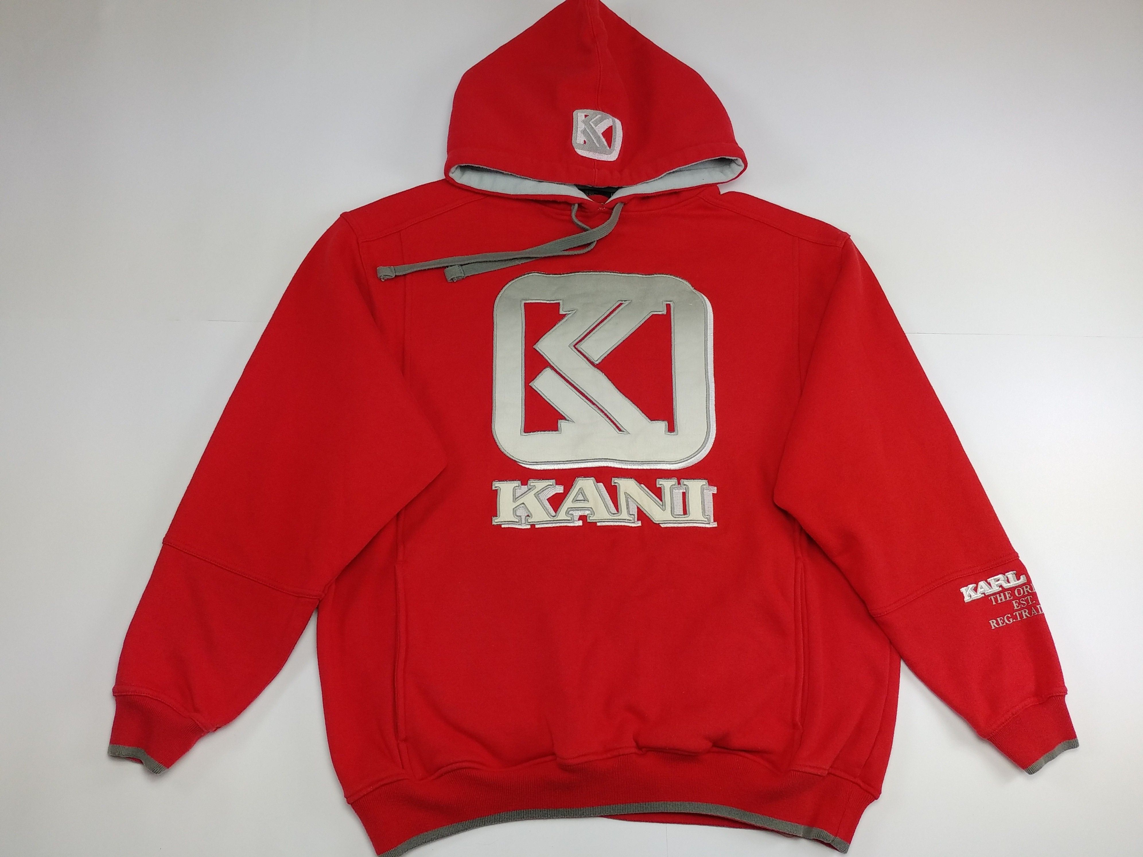 Karl Kani KARL KANI hoodie, vintage hip-hop sweatshirt, 90s hip hop L Size US L / EU 52-54 / 3 - 1 Thumbnail