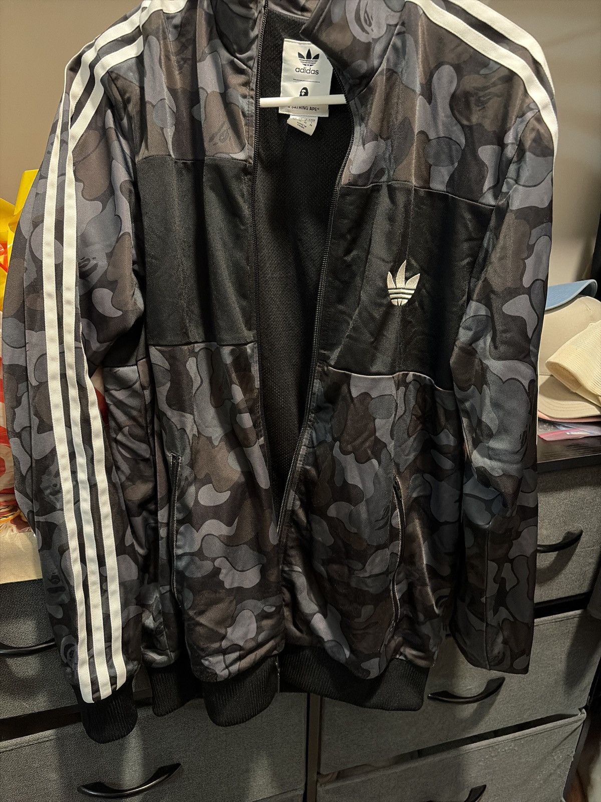 Adidas × Bape Bape x Adidas camo Track Jacket *Rare* Size US M / EU 48-50 / 2 - 1 Thumbnail