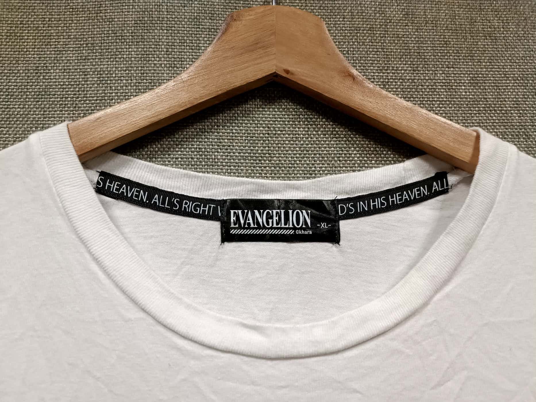 Anime t shirt anime evangelion very rare Size US L / EU 52-54 / 3 - 3 Thumbnail