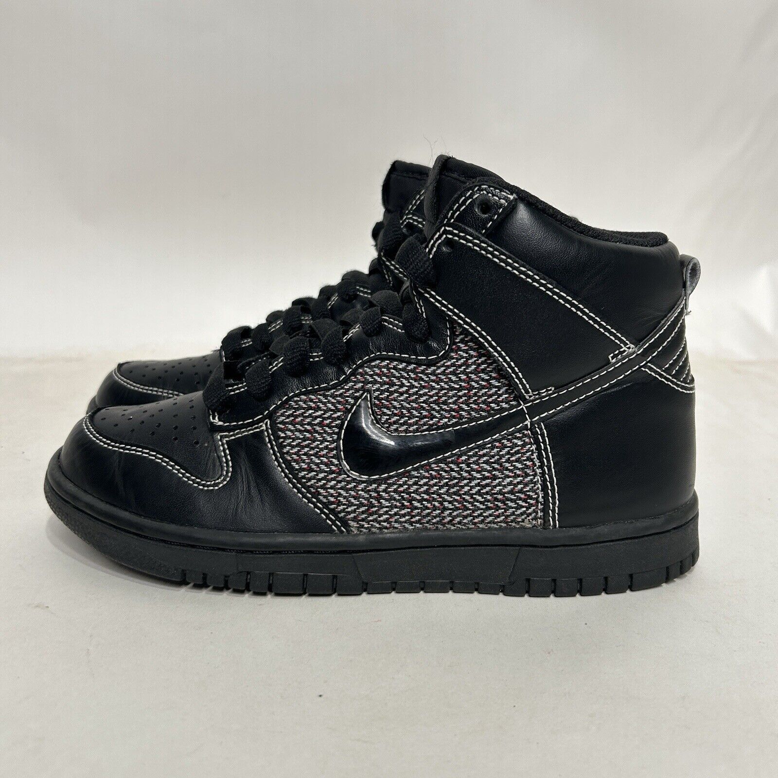 Nike Nike Dunk High WMNS “Tweed Herringbone” 2024 Size US 7 / IT 37 - 6 Thumbnail
