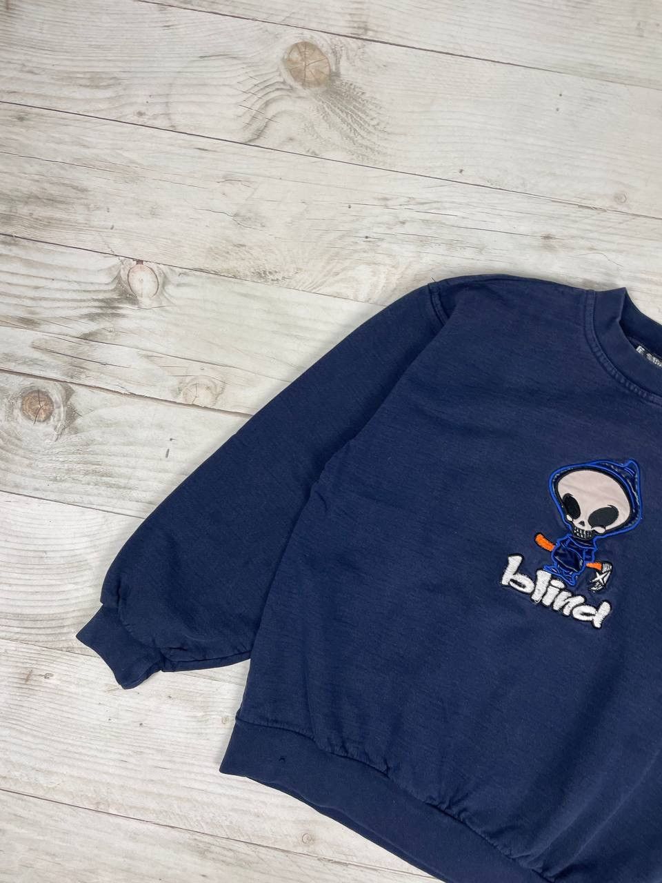 Blind Skateboards Vintage Blind 90s Skateboard Sweatshirt Big Logo Size US S / EU 44-46 / 1 - 4 Thumbnail
