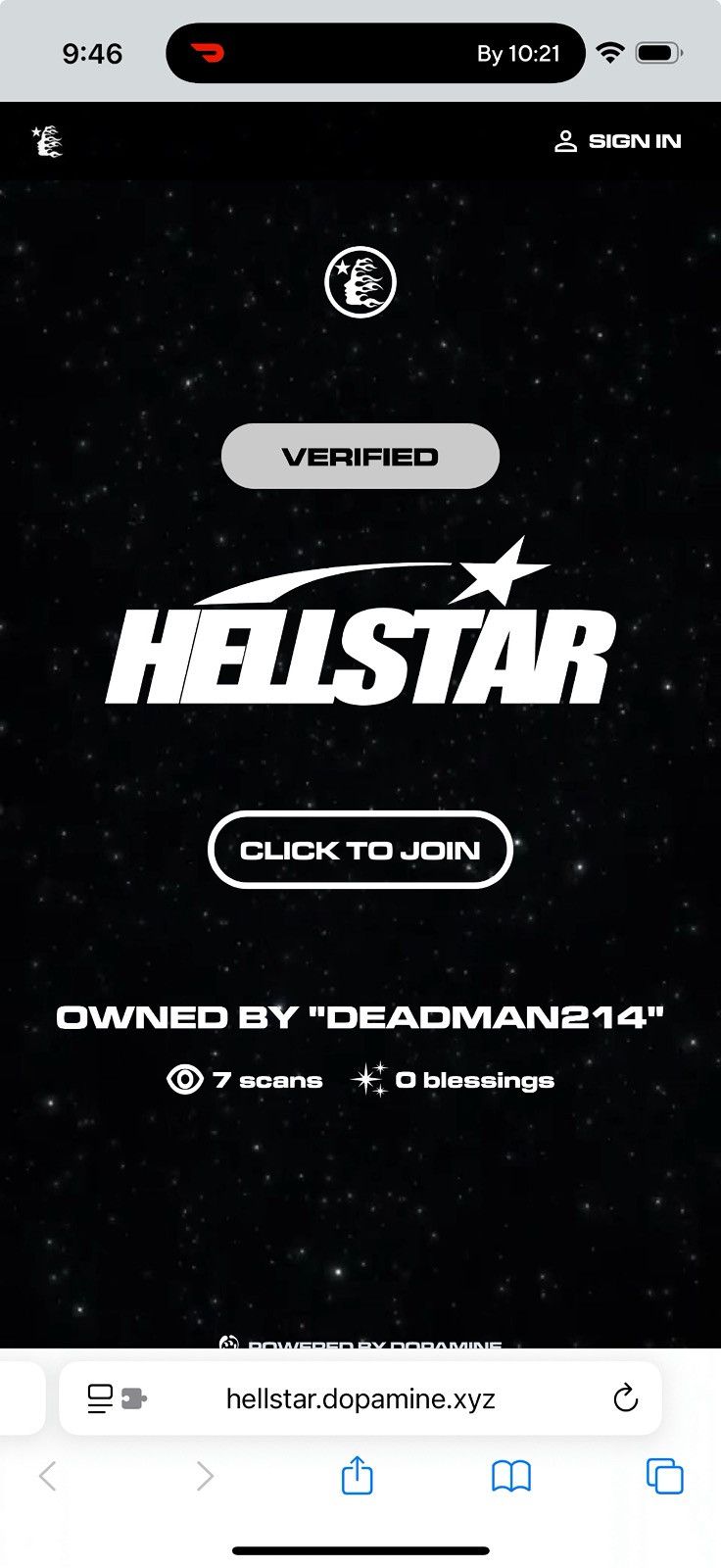 HELLSTAR Blue HELLSTAR SPORTS 11 Warm up TEE Size US XL / EU 56 / 4 - 12 Thumbnail