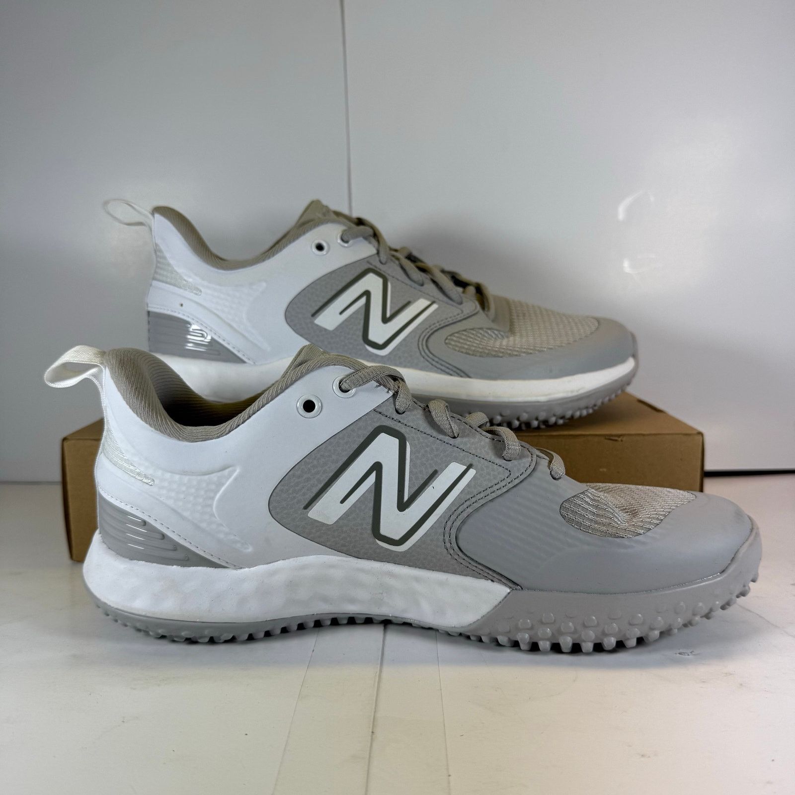 New Balance New Balance Velo V3 Softball Grey/White STVELOG3 Size 9 W Size US 9 / IT 39 - 2 Thumbnail