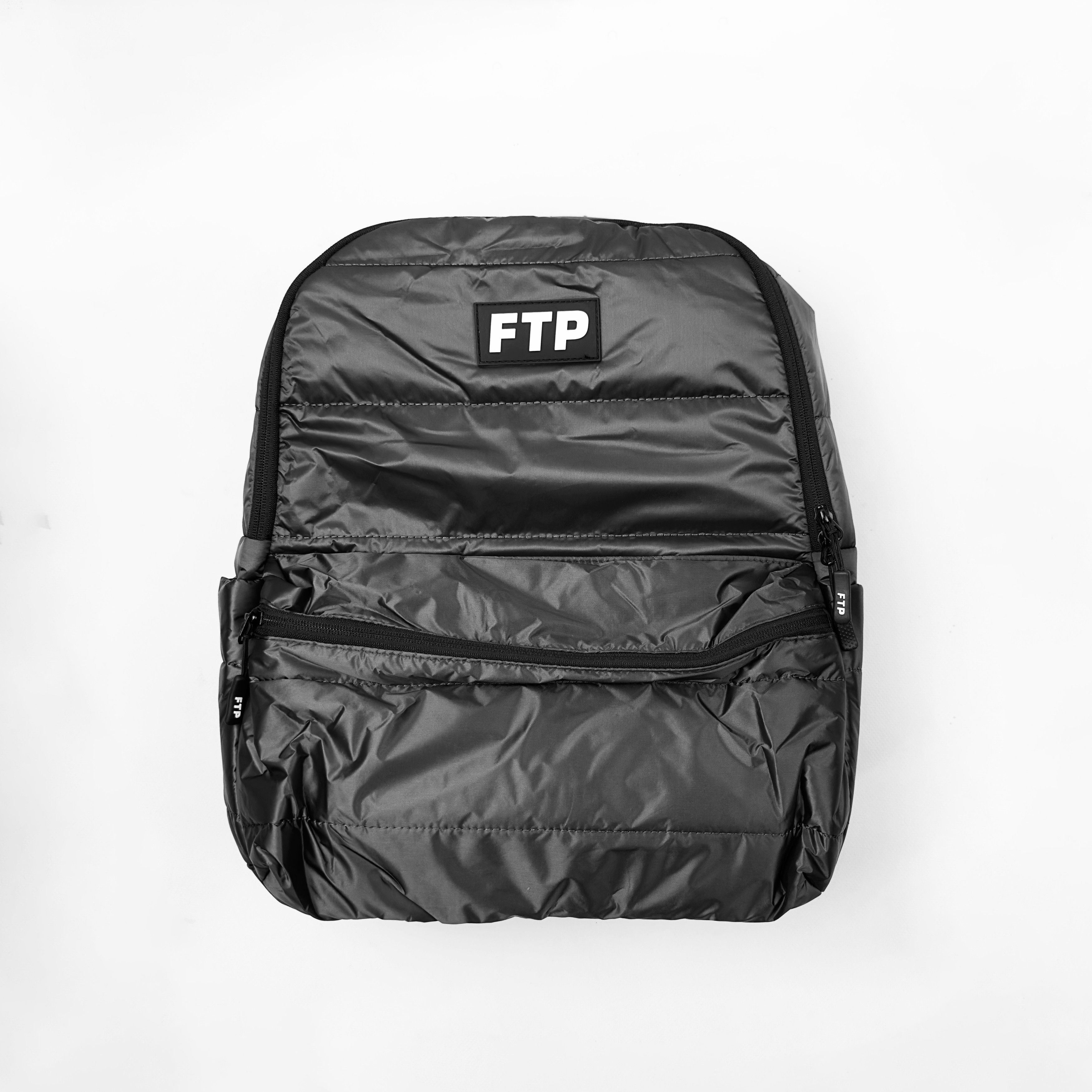 Fuck The Population FTP Puffer Backpack (GRAY) Size ONE SIZE - 5 Thumbnail