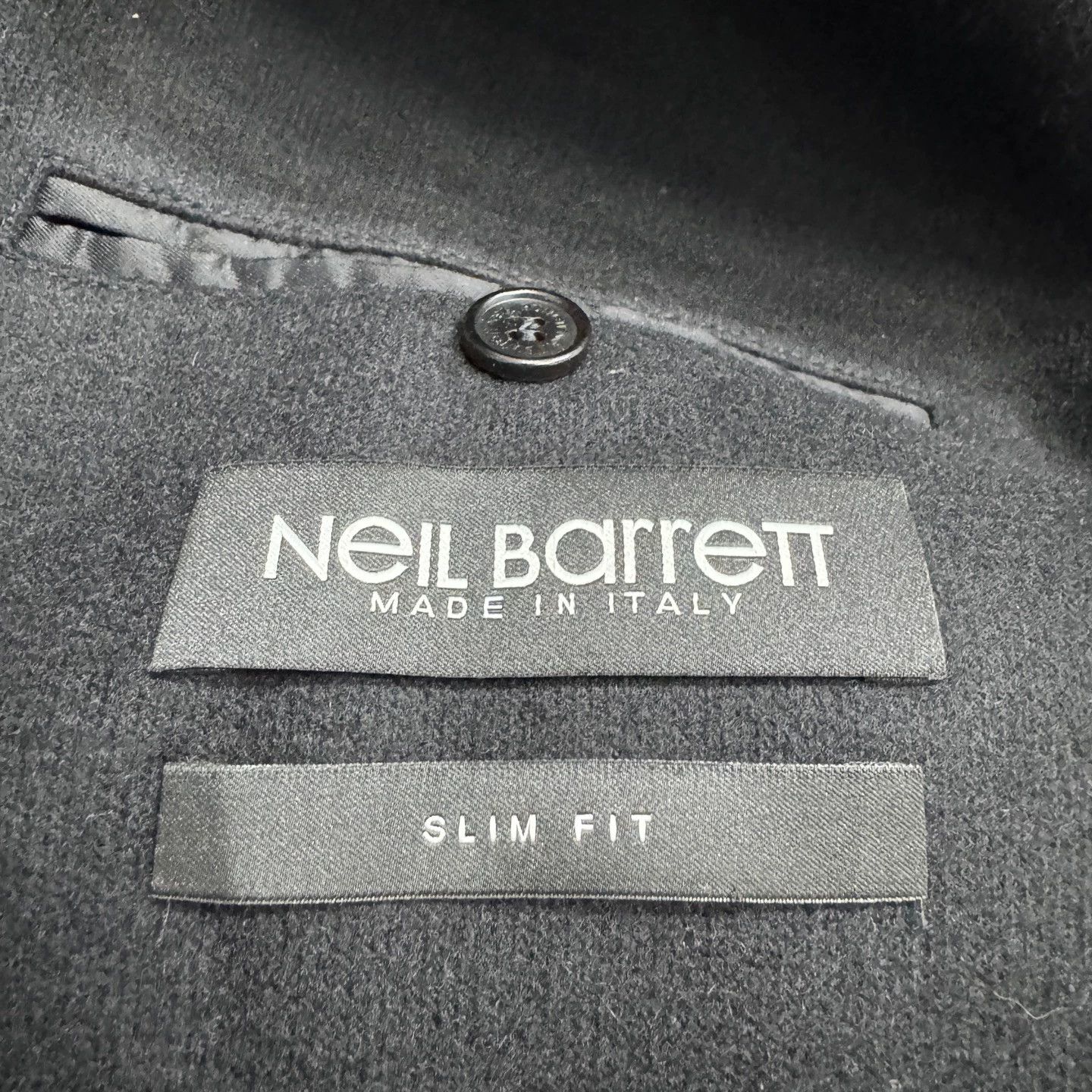 Neil Barrett NEIL BARRETT Wool Coat Size 46 98 New with Stain Size US S / EU 44-46 / 1 - 4 Thumbnail