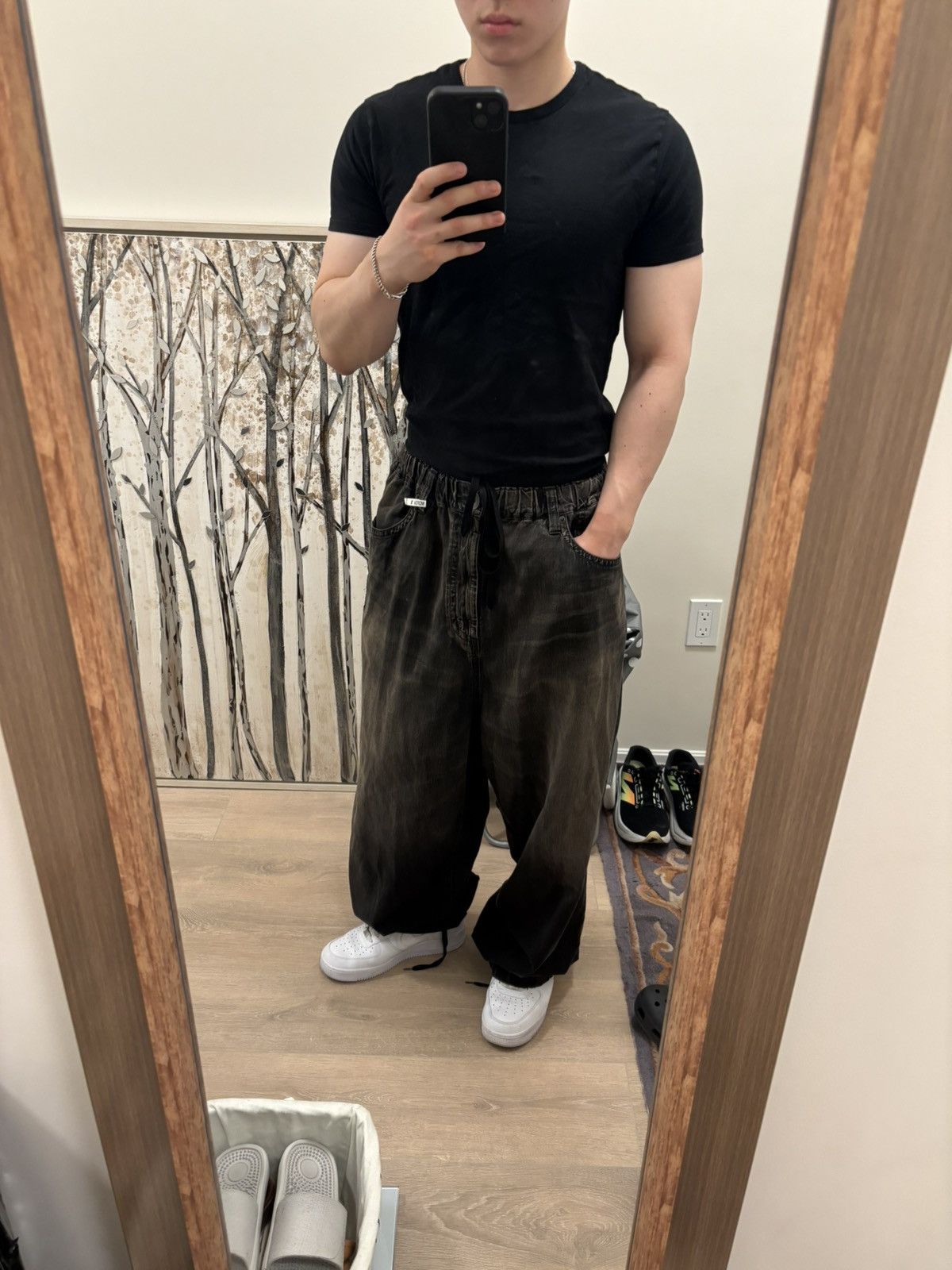 Maison MIHARA YASUHIRO Mihara Yasuhiro Black Light Jeans Size US 30 / EU 46 - 8 Thumbnail