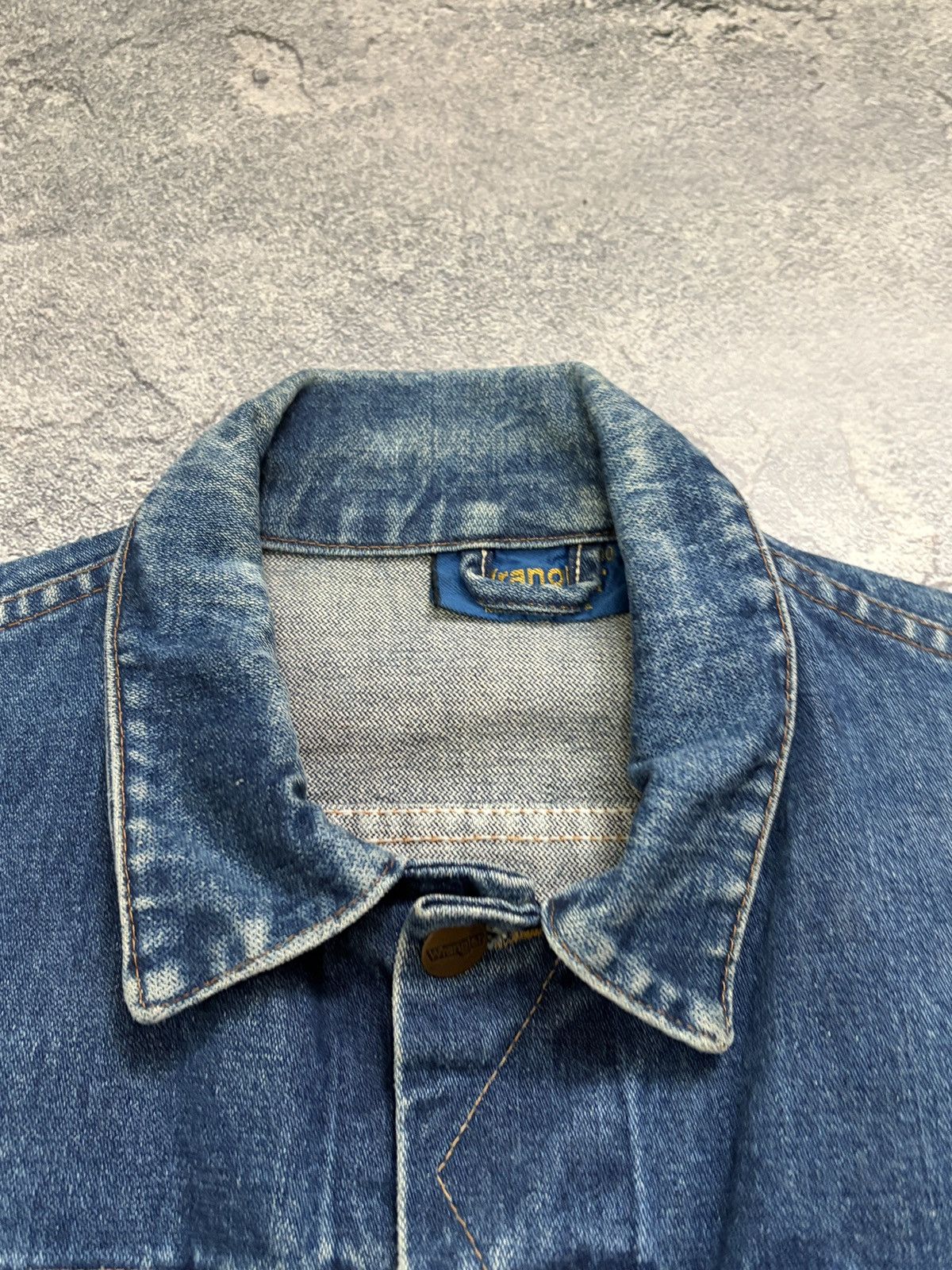 Wrangler Vintage 70s Wrangler Blue Bell Denim Trucker Jacket Malta 40 Size US L / EU 52-54 / 3 - 7 Thumbnail
