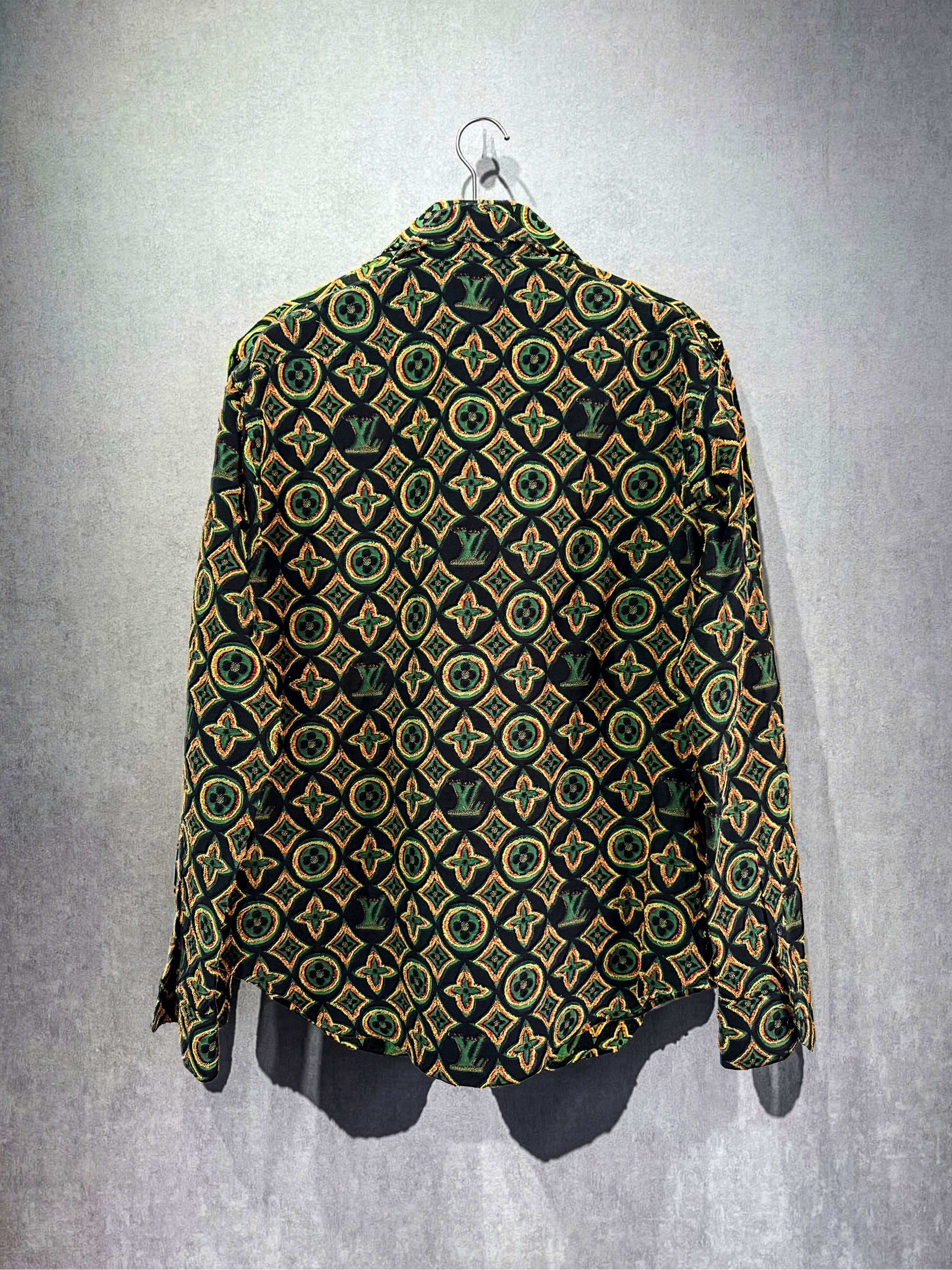 Louis Vuitton LV Jacquard Fil Coupé Shirt Size US L / EU 52-54 / 3 - 2 Thumbnail