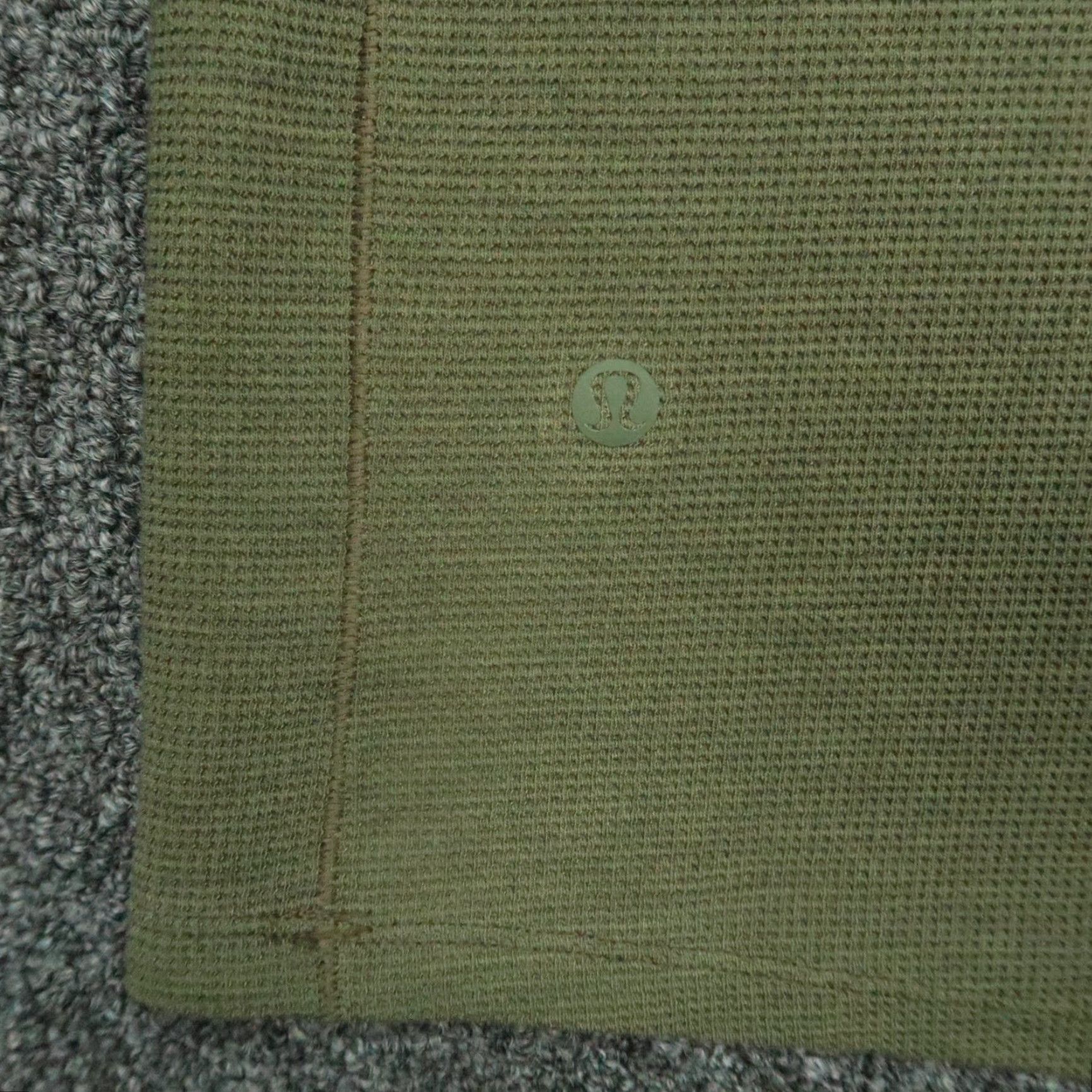 Lululemon Lululemon Hoodie Mens Small Green Shift Stitch Pullover Long Sleeve Textured Size US S / EU 44-46 / 1 - 3 Thumbnail