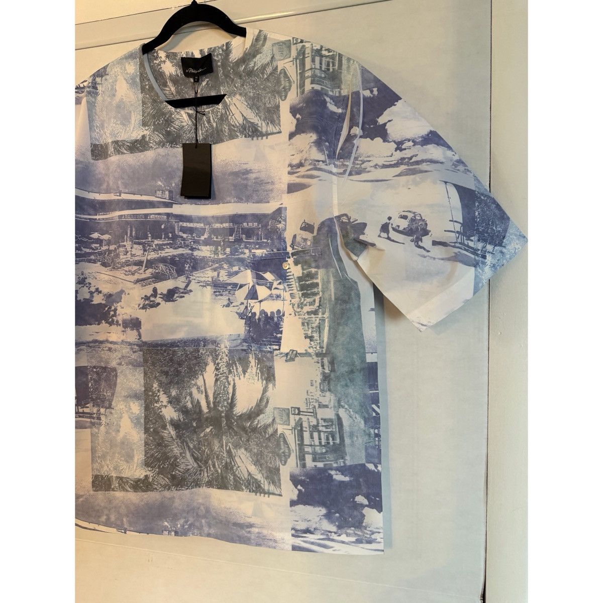 3.1 Phillip Lim 3.1 PHILLIP LIM BOXY POSTCARD PRINT WOVEN TOP Size US M / EU 48-50 / 2 - 5 Thumbnail