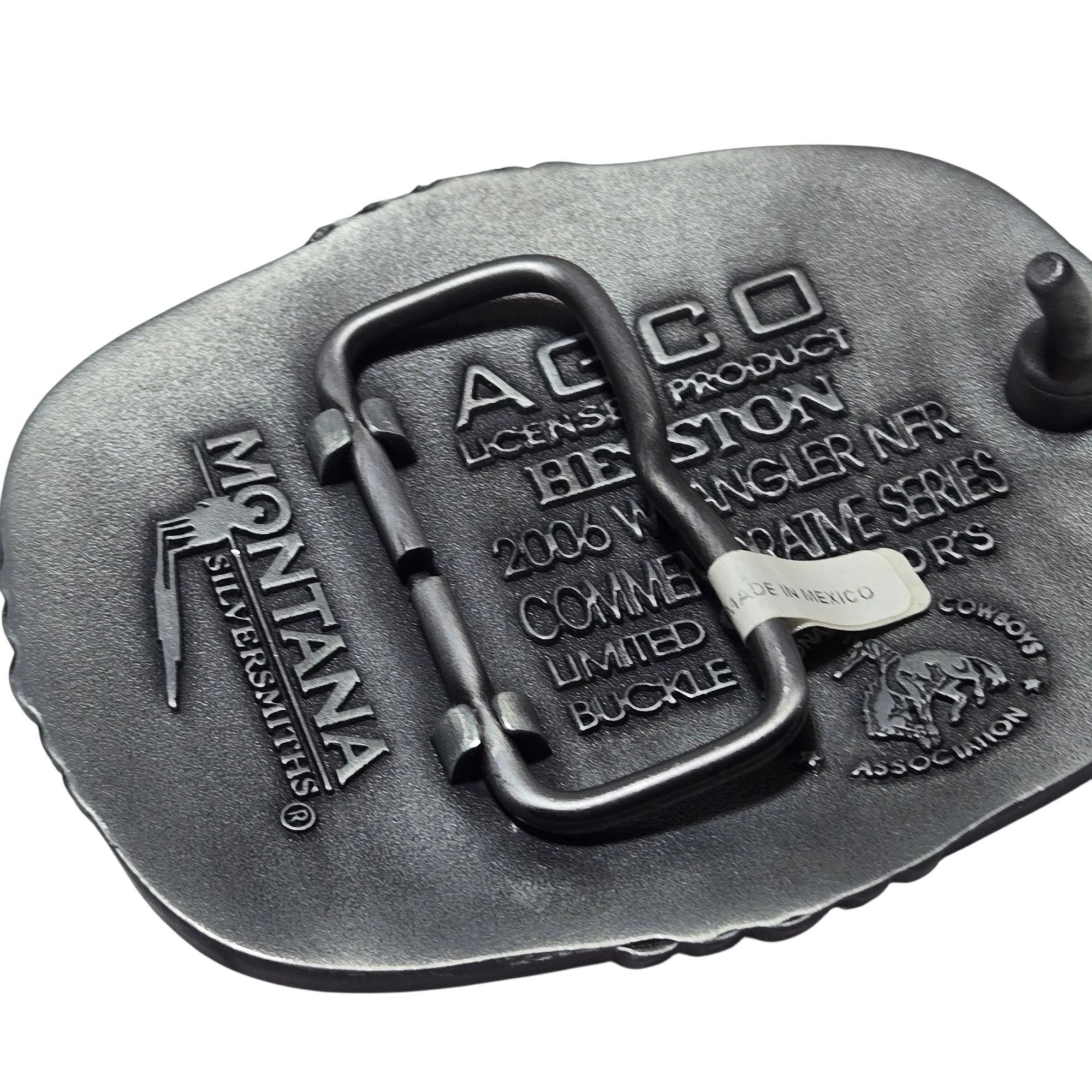 Other 2006 NFR Belt Buckle National Finals Rodeo Team Roping Cowbo Size ONE SIZE - 7 Thumbnail