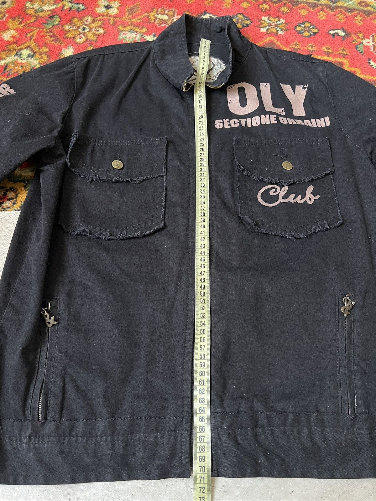 Dolce & Gabbana Vintage front logo dolce gabbana distressed jacket y2k Size US S / EU 44-46 / 1 - 10 Thumbnail