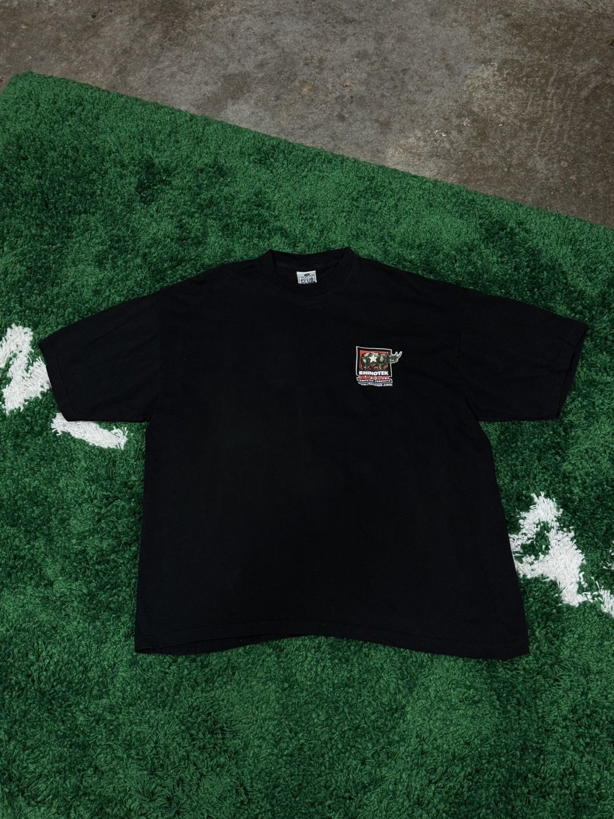 Vintage Vintage Pro Club 2XL XXL Rhino Cartoon Black Tee Computer Size US XXL / EU 58 / 5 - 1 Thumbnail
