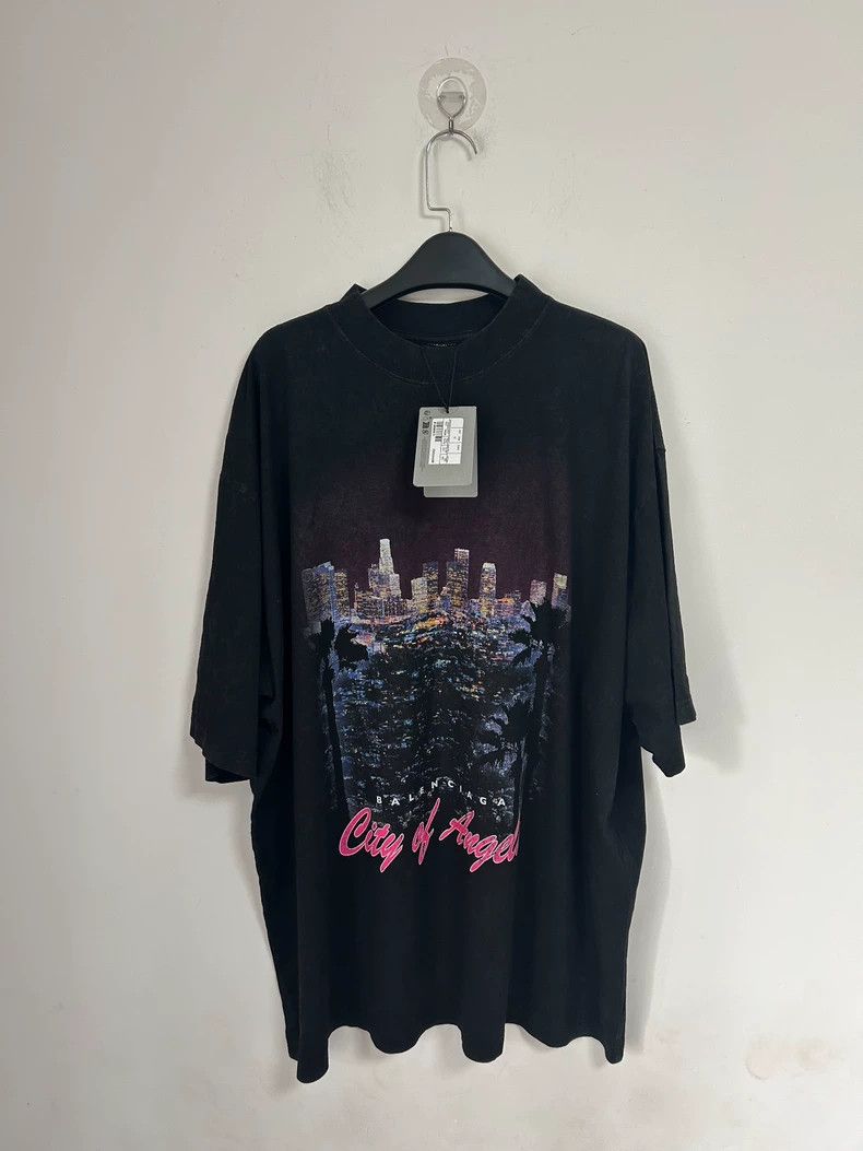 Balenciaga Balenciaga Los Angeles City of Angels City Night View Shor Size US XXL / EU 58 / 5 - 1 Thumbnail