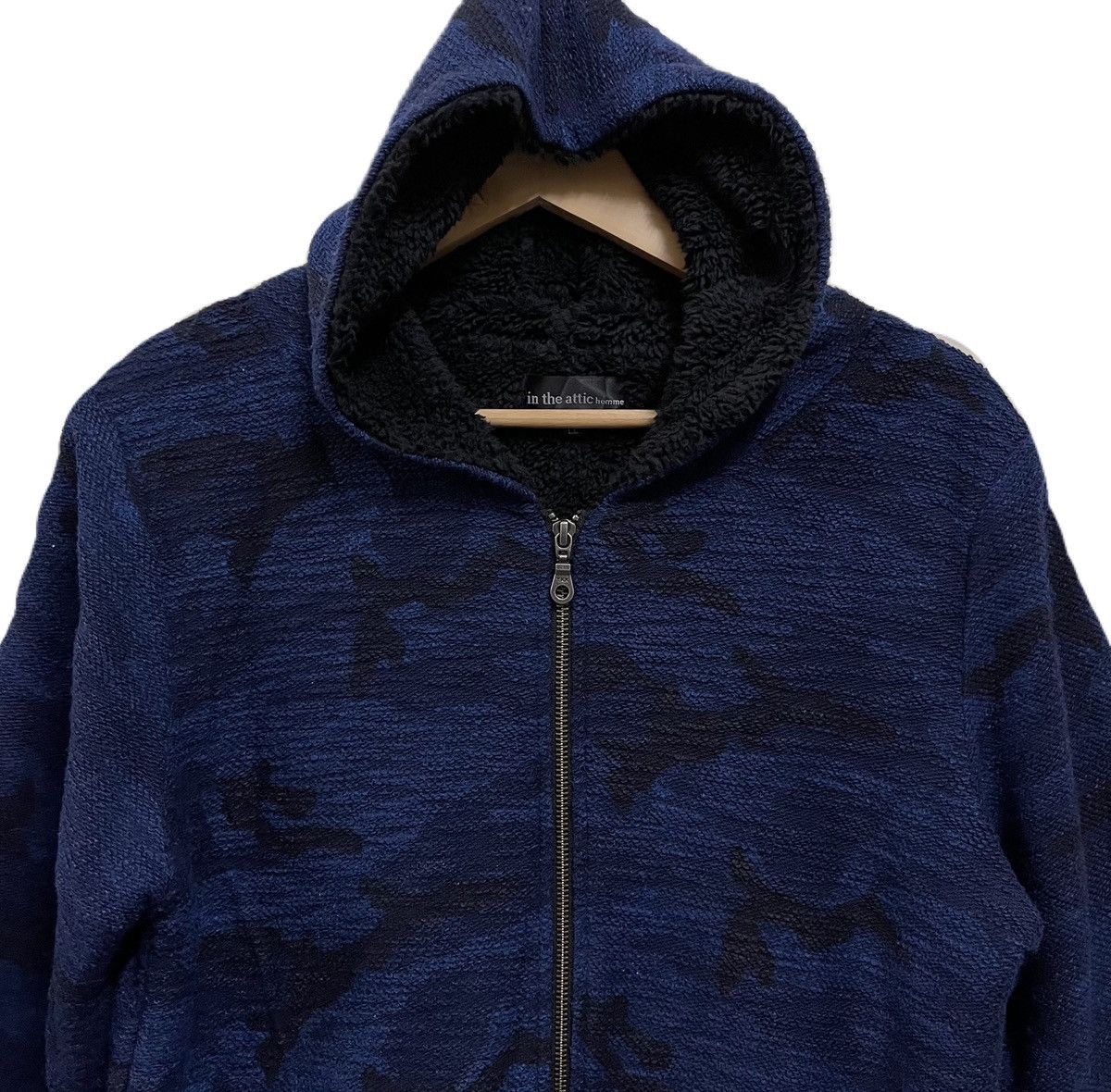 If Six Was Nine In the Attic Blue Camo Sweater Hoodie Size US M / EU 48-50 / 2 - 3 Thumbnail