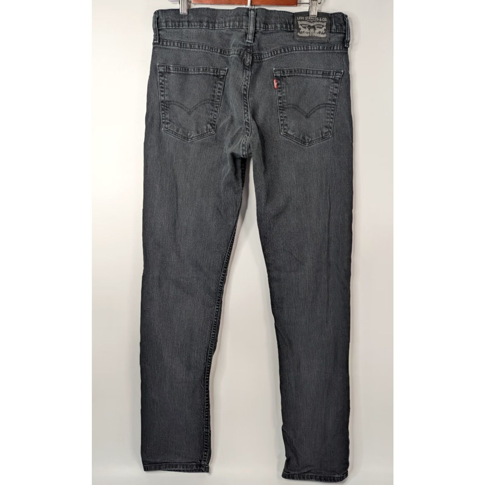 Levi's VINTAGE Levi's 511 Slim Denim Jeans 34x34 Black 04511-0168 Slim Fit 5-Pocket Mens Jeans Size US 34 / EU 50 - 4 Thumbnail