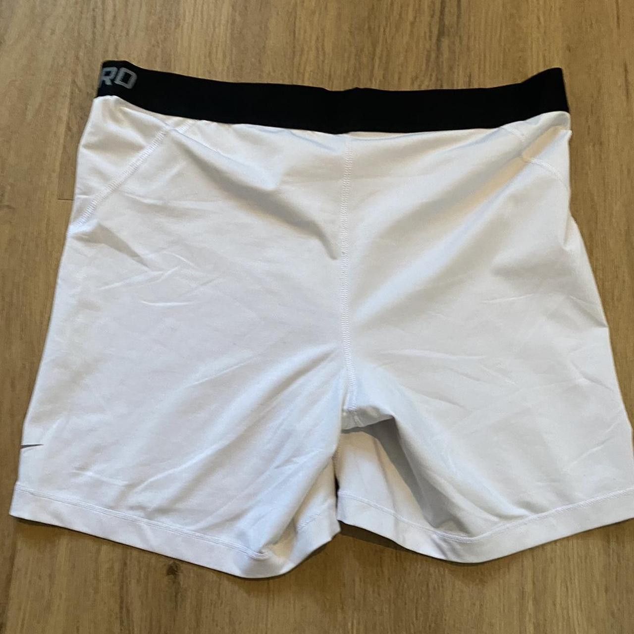 Nike Nike Pro white shorts #sportswear Running Size US XL / EU 56 / 4 - 3 Thumbnail