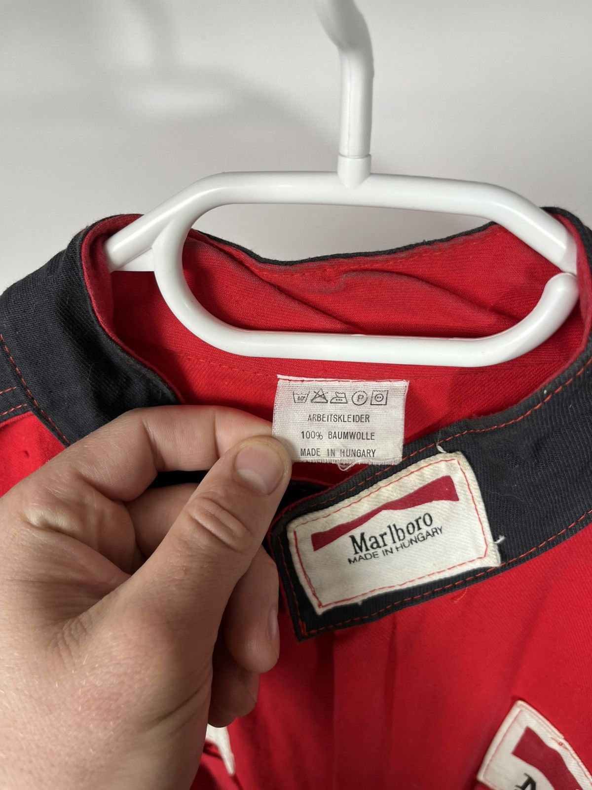 Marlboro Vintage Marlboro Racing Suit Coveralls Red Mazda Workwear Size US L / EU 52-54 / 3 - 5 Thumbnail