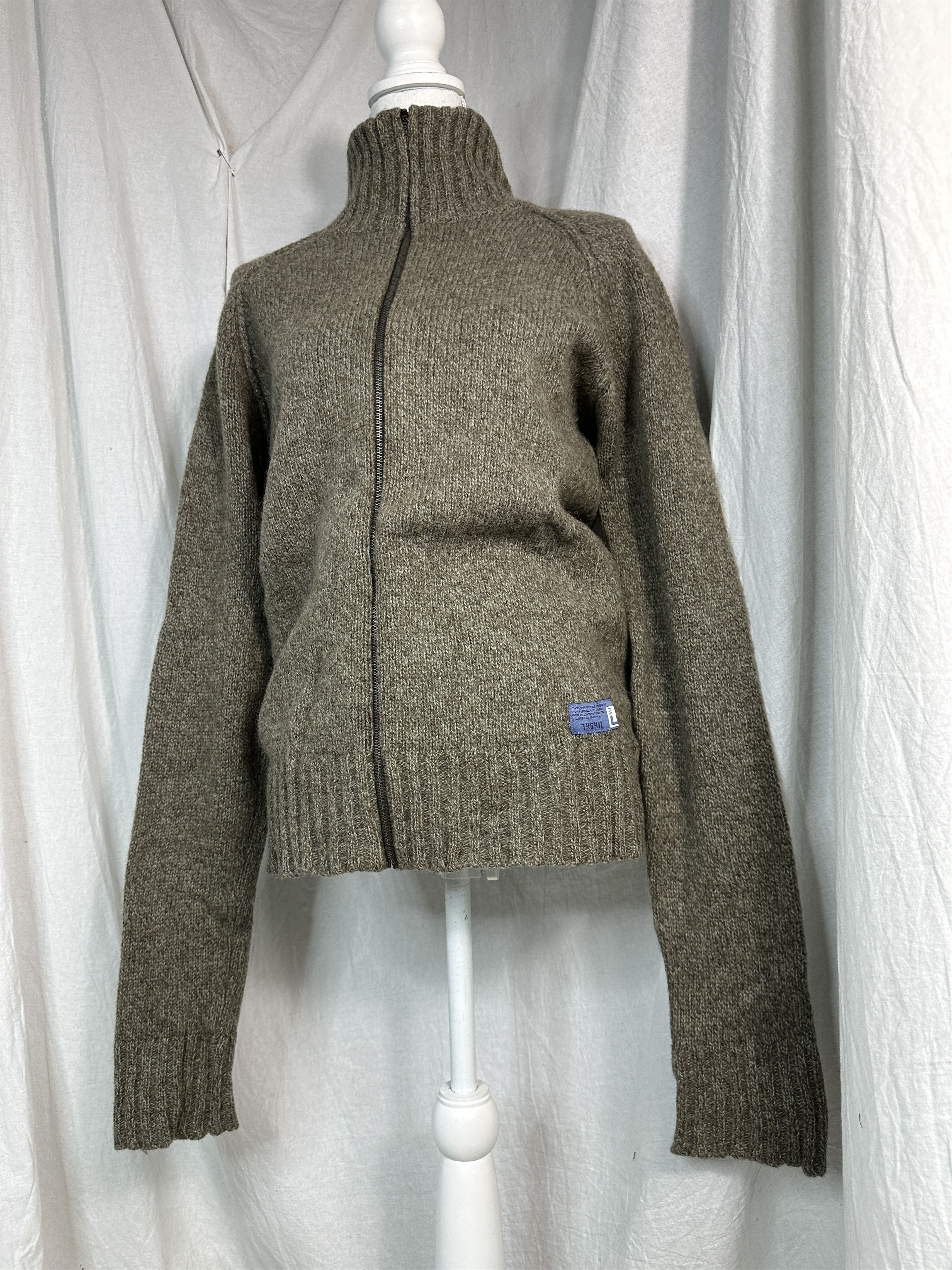 Diesel Diesel Zip Sweater Vintage Size US L / EU 52-54 / 3 - 6 Thumbnail