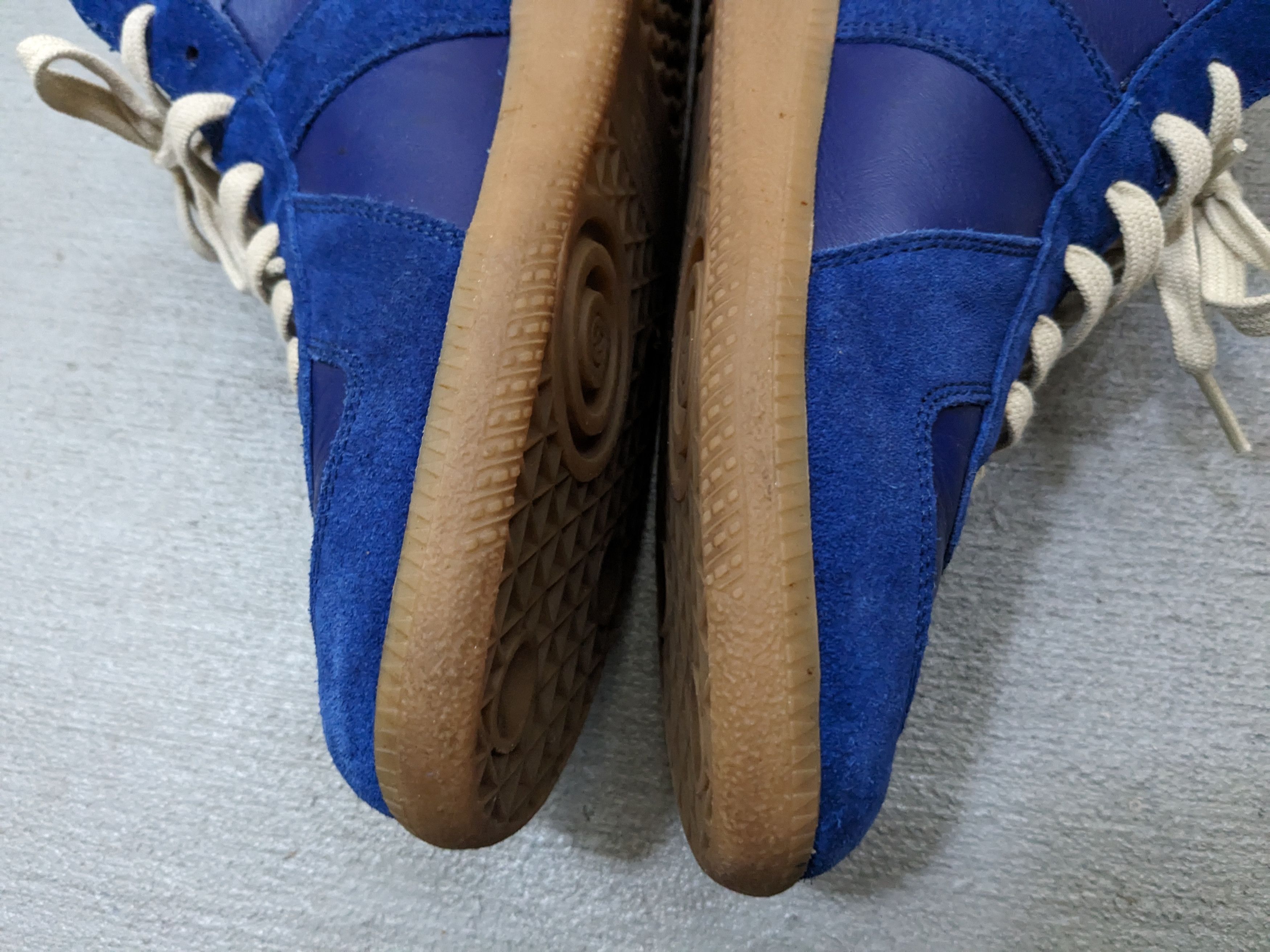 Maison Margiela Maison Margiela GAT Replica 9 42 Blue Leather High Tops Size US 9 / EU 42 - 10 Thumbnail