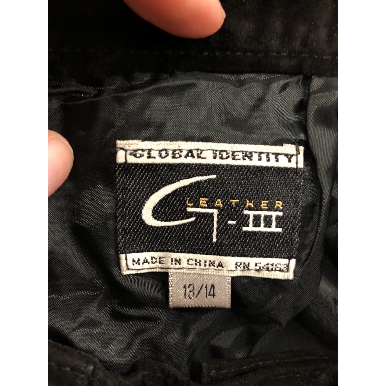 Vintage Global Identity Leather Shorts Womens Bermuda 14 Black Mid Rise 30 in Inseam 6 in 5-Pocket Denim Leather Boy Size 36" / US 14 / IT 50 - 7 Thumbnail