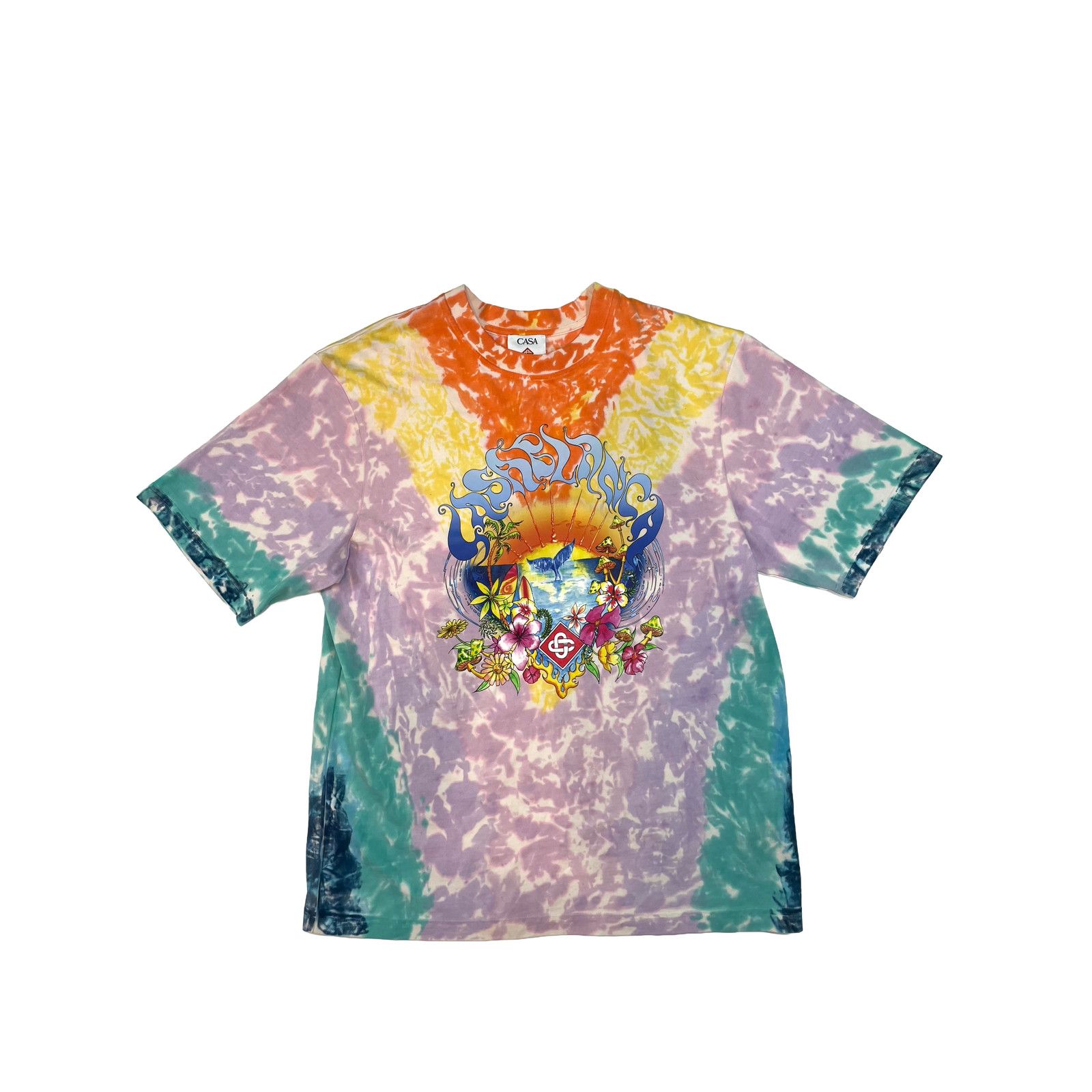 Casablanca Surf Trip Tie Dye Tee