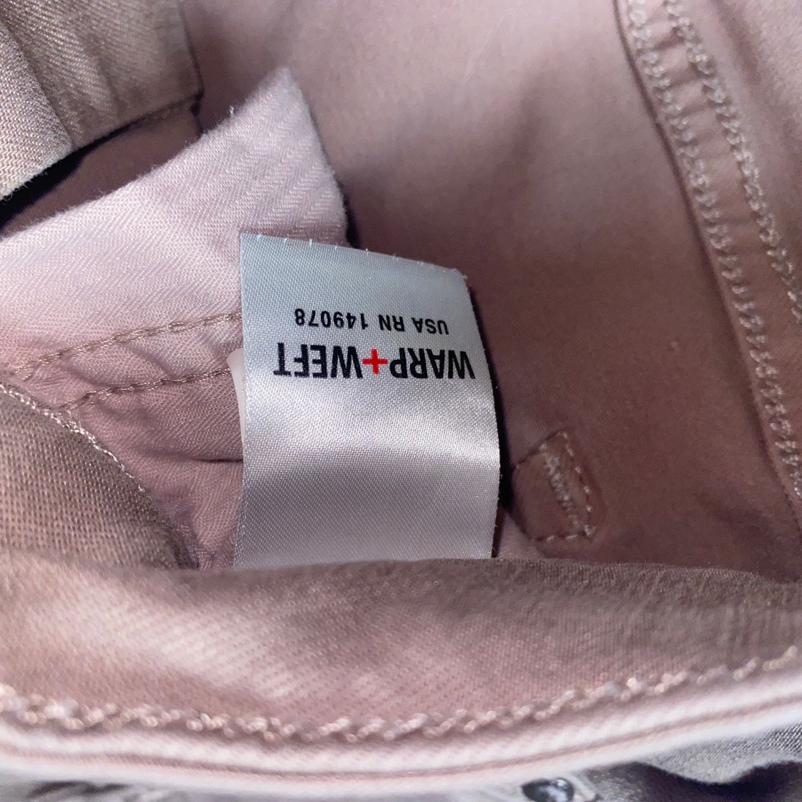 Other Warp + Wept SFO Skinny Sphinx Luxsculpt Taupe Denim Jeans 28 Size 28" / US 6 / IT 42 - 6 Thumbnail