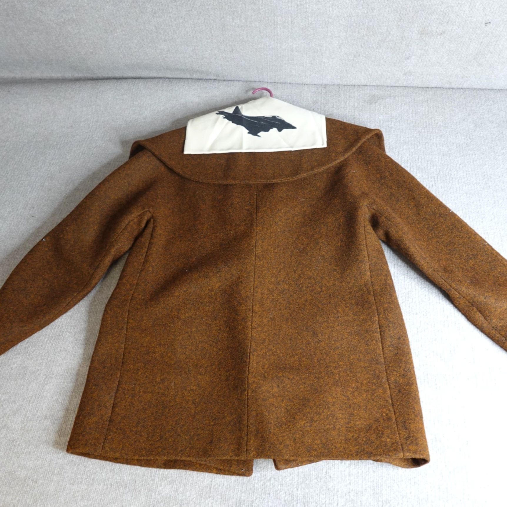 Namacheko Namacheko Coat Mens Wool Brown Caban Coat Medium M Pea Coat Button Front Mid-Length Jacket/Coat Regular Size Type Coat Mens Size US M / EU 48-50 / 2 - 7 Thumbnail