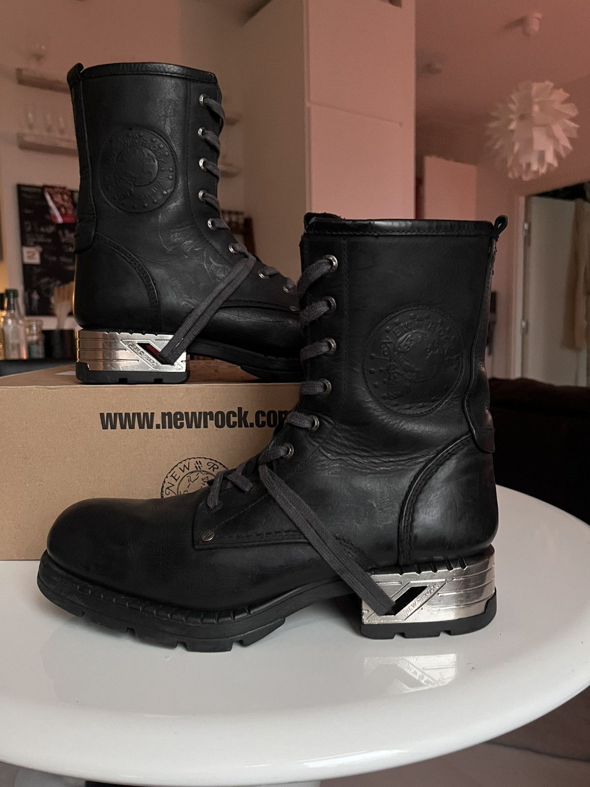 New Rock New Rock Jaded London Scythe Tower Boots | Grailed