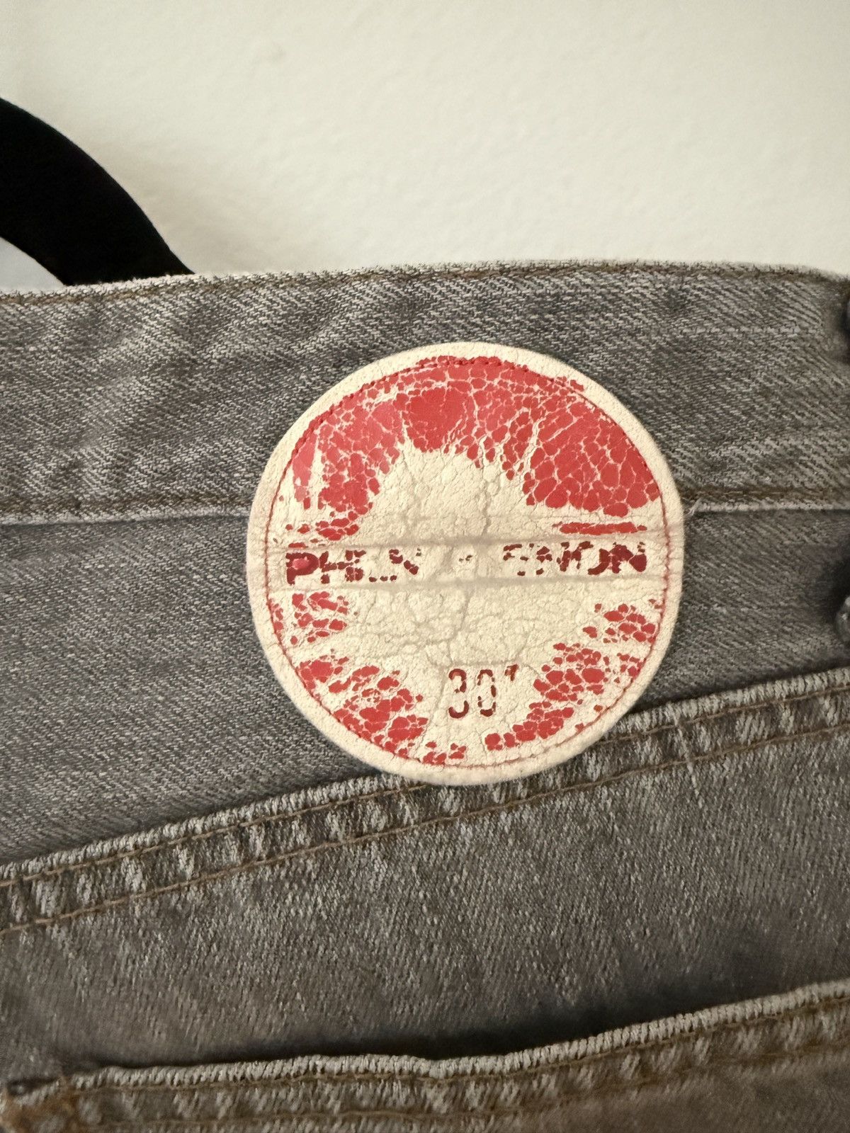 PHENOMENON Phenomenon Grey Denim Shorts Size US 30 / EU 46 - 7 Thumbnail