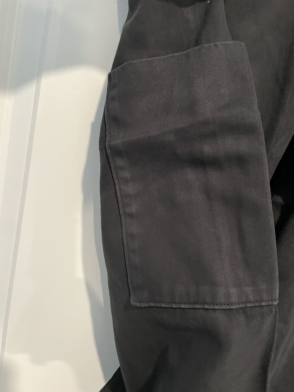 Balenciaga × Gap × Yeezy Yeezy Gap Sateen Cargo Pants Black Size Medium (UNRELEASED) Size US 32 / EU 48 - 2 Thumbnail