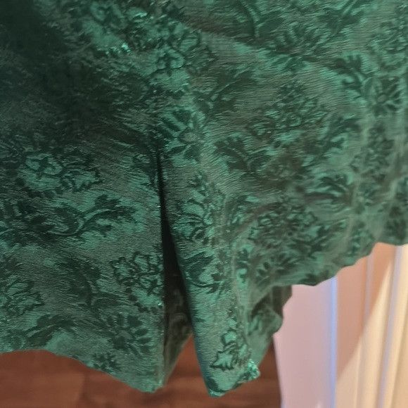 Sandro SANDRO Manon green jacquard romper sz 38 us 6 Size 28" / US 6 / IT 42 - 5 Thumbnail