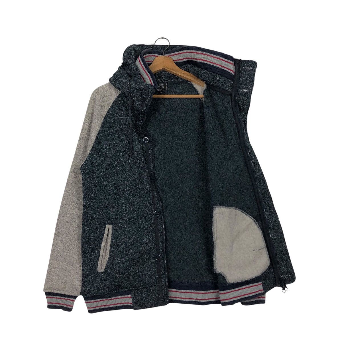 Beams Plus 📌Vintage Fleece Biker Jacket Beams Heart Issey Miyake Size US M / EU 48-50 / 2 - 13 Thumbnail