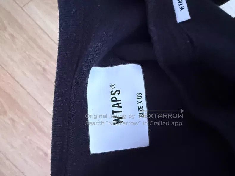 Wtaps Wtaps Black Short Sleeve T-Shirt Size US L / EU 52-54 / 3 - 3 Thumbnail