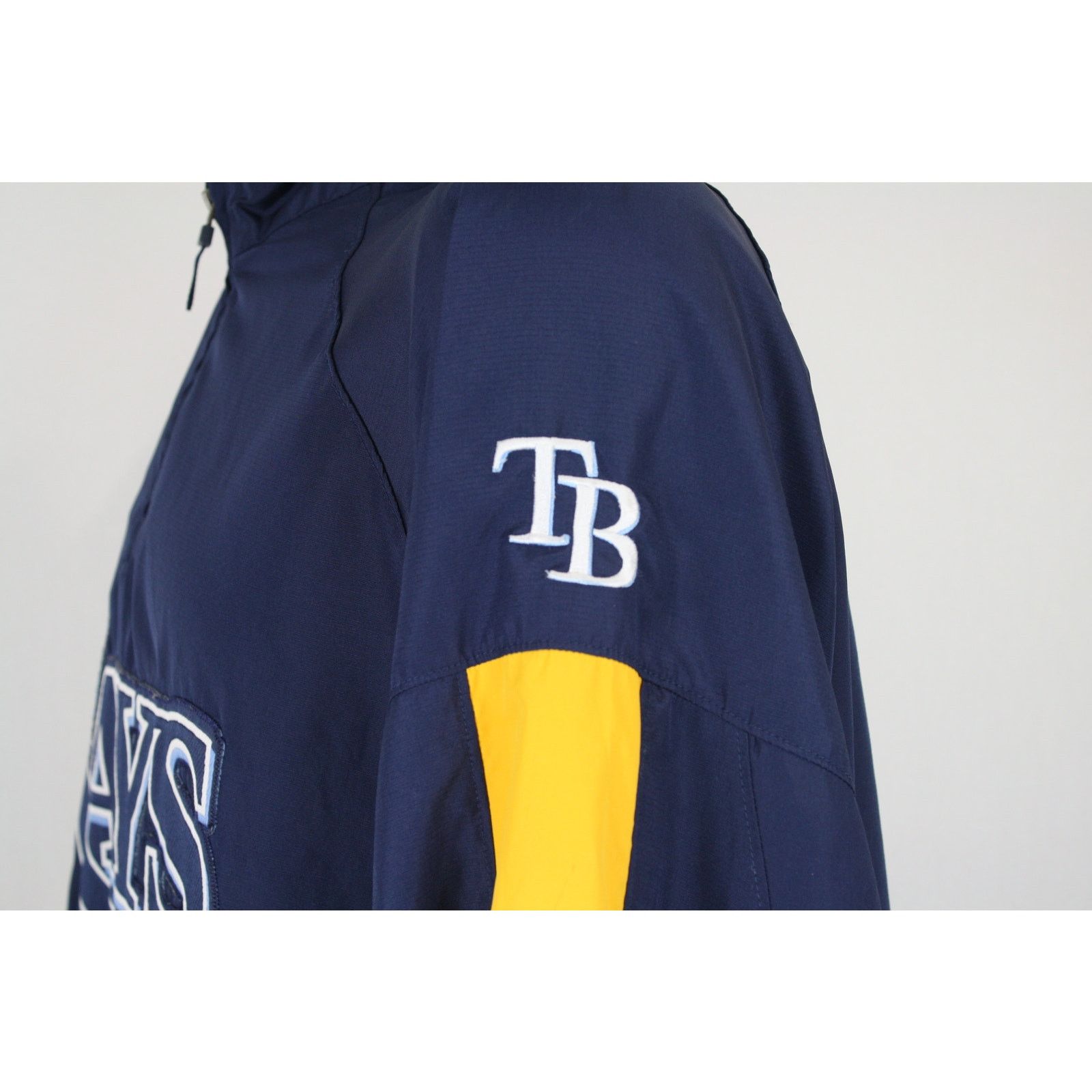 Majestic Tampa Bay Rays Authentic Majestic Pullover Windbreaker Size US XL / EU 56 / 4 - 3 Thumbnail