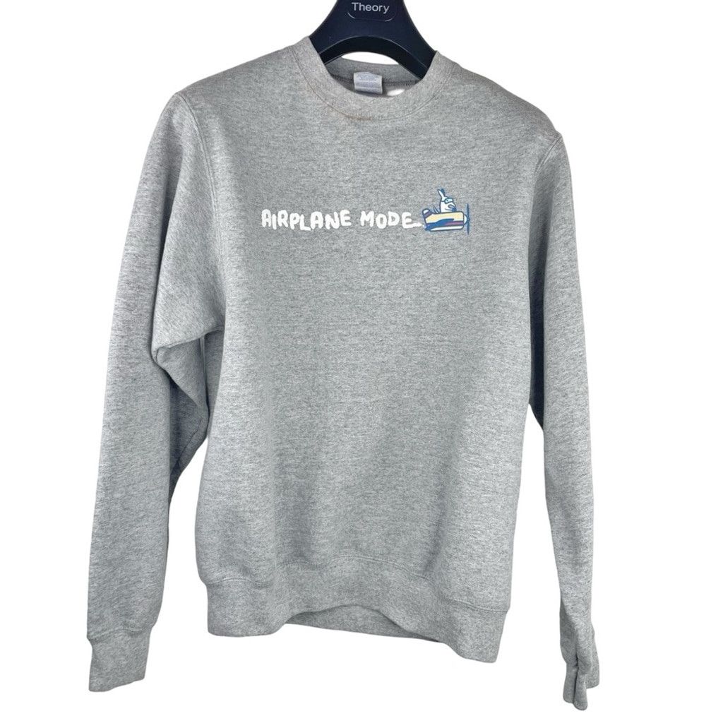 Other UNKNOWN So Punk Men’s Grey Sweatshirt w Cute Graphic Size S Size US S / EU 44-46 / 1 - 1 Thumbnail