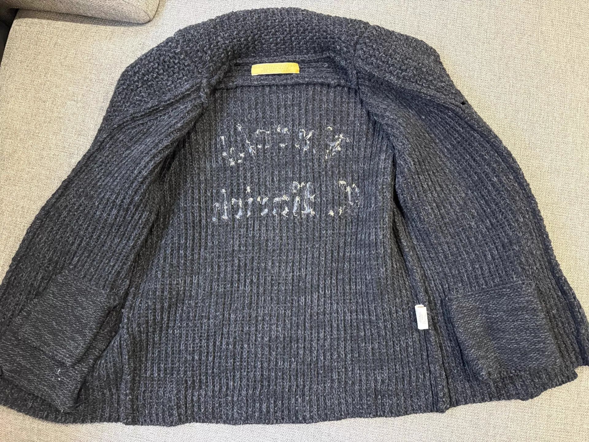 Old Joe old Joe Shawl Collar Wool Sweater 36 Thick Unisex Size US S / EU 44-46 / 1 - 5 Thumbnail