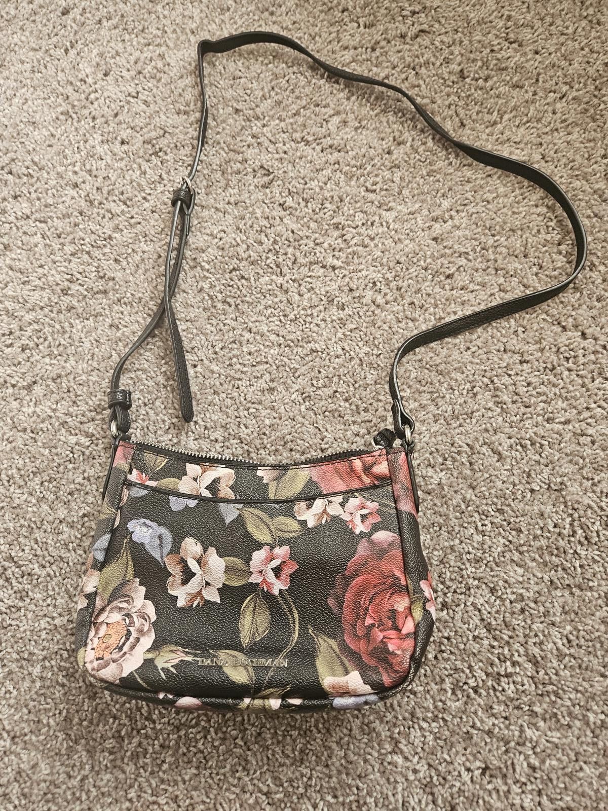 Designer Dana Buchman Floral Crossbody Bag Size ONE SIZE - 1 Thumbnail
