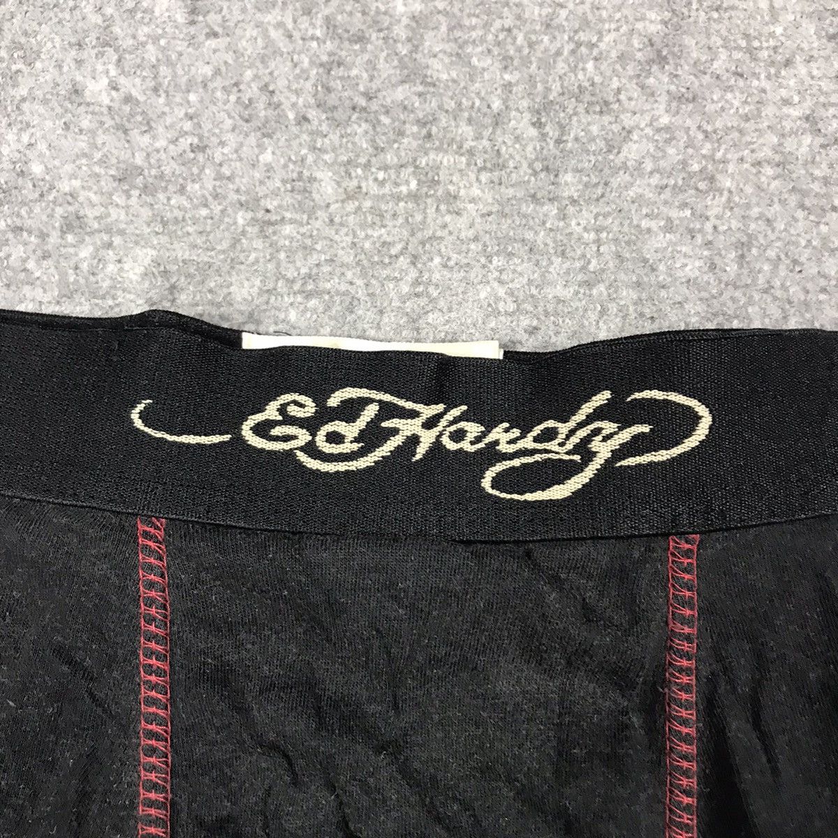 Ed Hardy × Japanese Brand ED HARDY BLACK BOXSE Size 32 - 3 Thumbnail