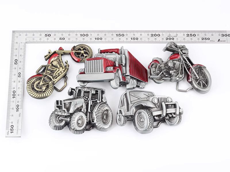 Designer Truck Rare Vintage Belt Riveted Belts Menswear Accessories Size ONE SIZE - 2 Thumbnail