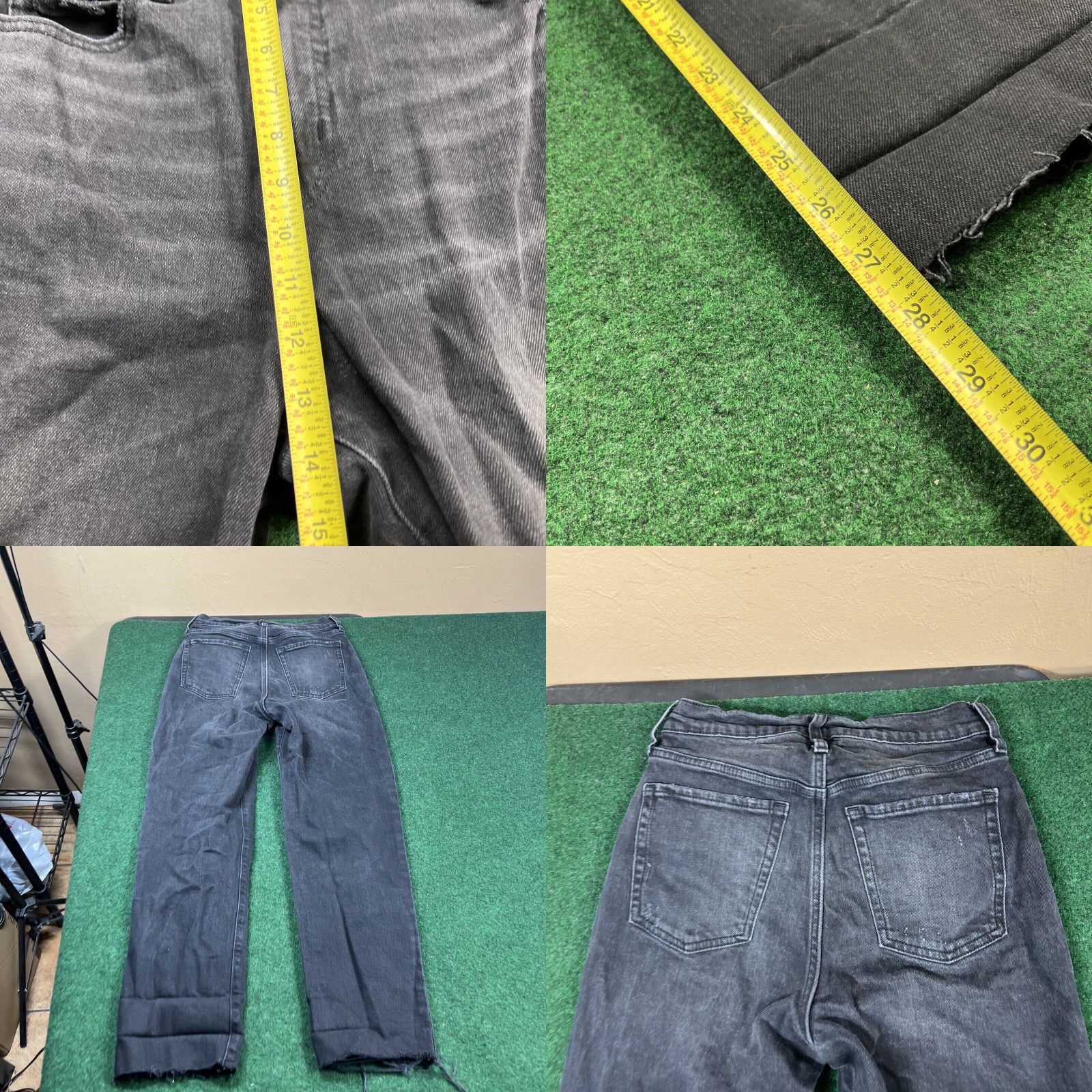 Old Navy Old Navy black denim jeans women’s Sz 4 WOMENS PANTS WOMENS BOTTOMS Size 30" / US 8 / IT 44 - 8 Thumbnail