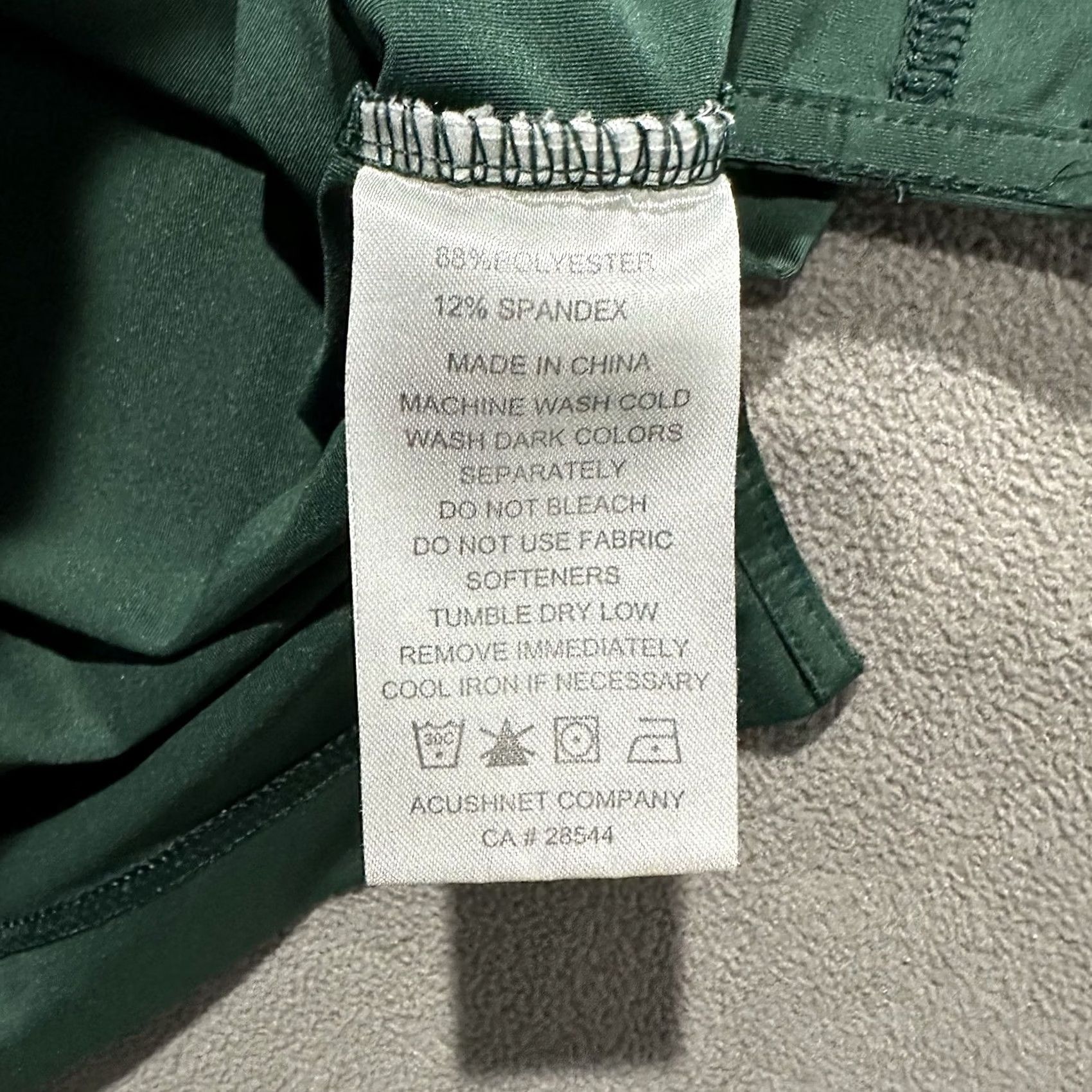 Footjoy Footjoy Polo Shirt Mens XL Green Solid Golf Performance Stretch Short Sleeve GUC Size US XL / EU 56 / 4 - 4 Thumbnail