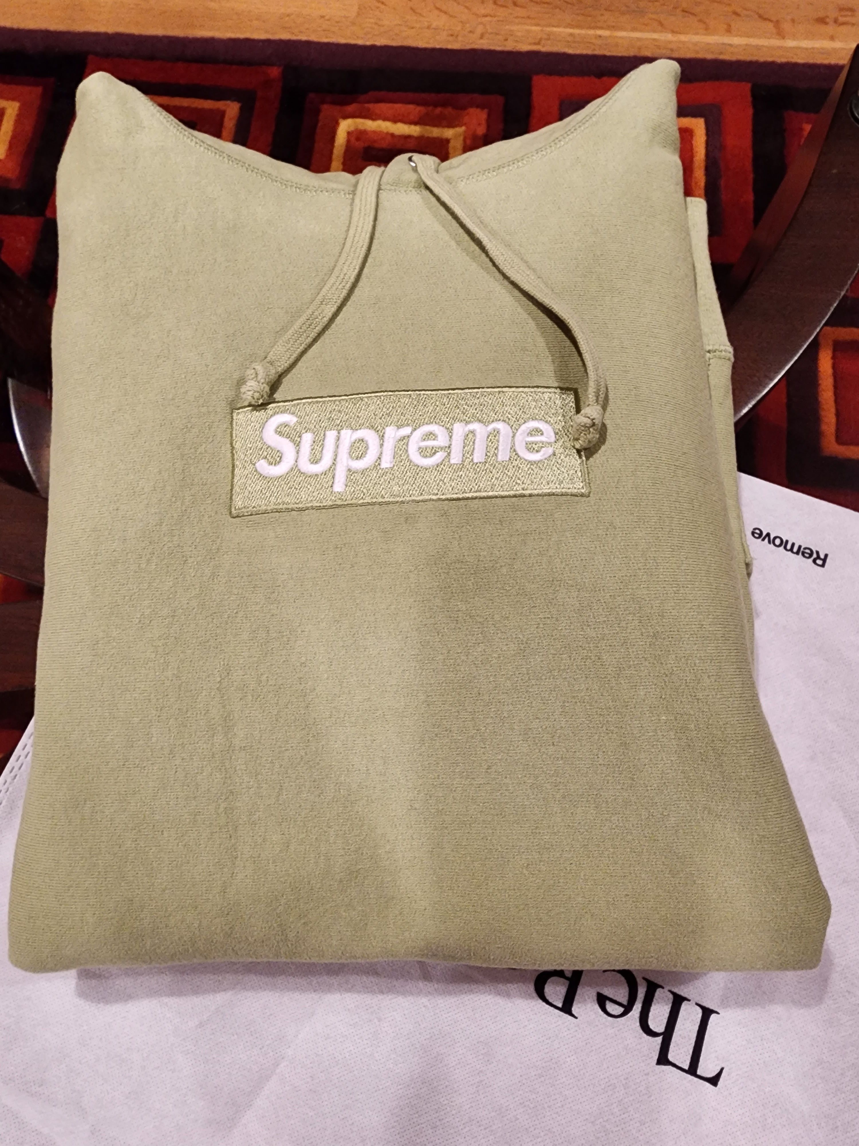 Supreme Supreme FW16 Sage Box Logo Hoodie Large Size US L / EU 52-54 / 3 - 2 Thumbnail