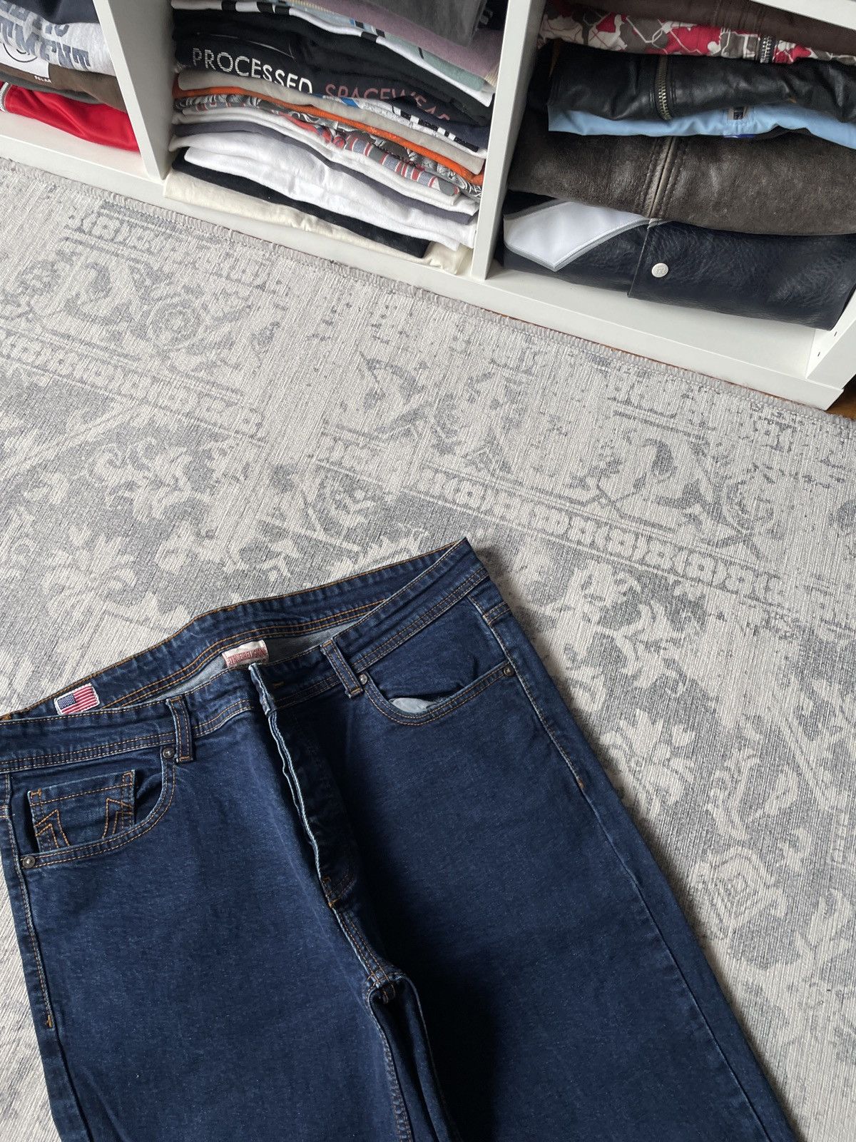 True Religion Vintage True Religion Jeans Slim Big Logo Skinny Japanese Size US 34 / EU 50 - 7 Thumbnail