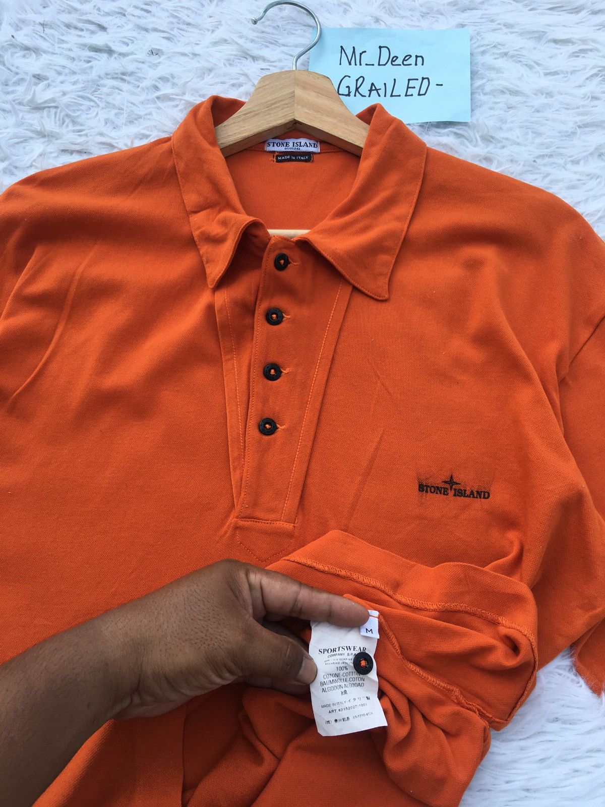 Stone Island Rare Stone Island Polo Shirt Size US M / EU 48-50 / 2 - 12 Thumbnail