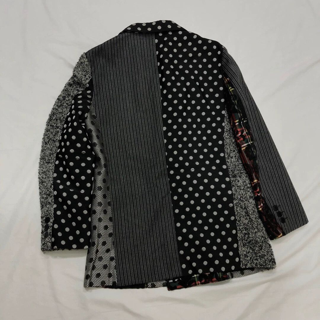 Comme des Garcons Comme des Garçons 12AW Patchwork Runway Jacket XS Size XS / US 0-2 / IT 36-38 - 5 Thumbnail