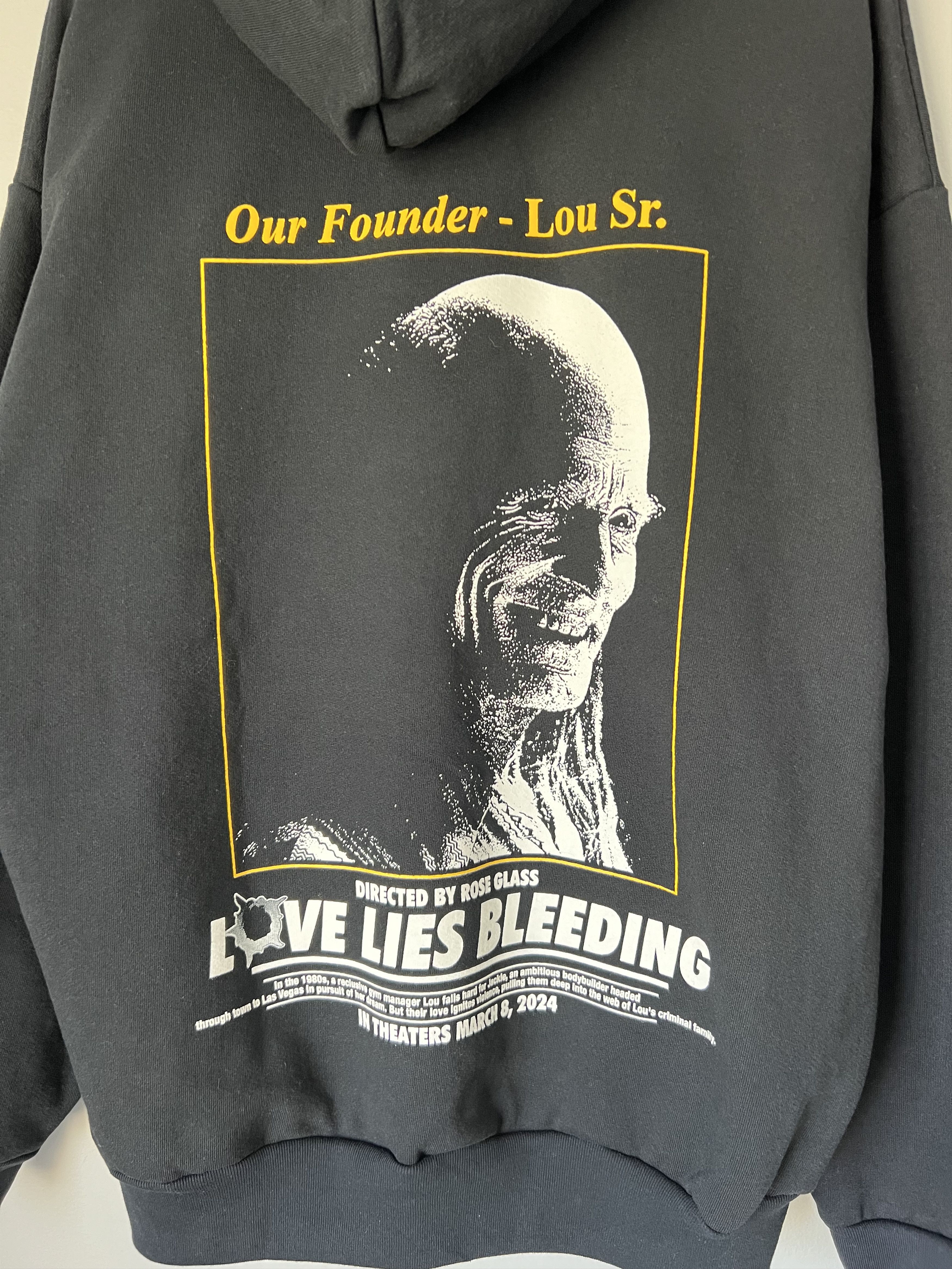 A24 × Online Ceramics Online Ceramics A24 Love Lies Bleeding Gun Club Hoodie Size US XL / EU 56 / 4 - 5 Thumbnail