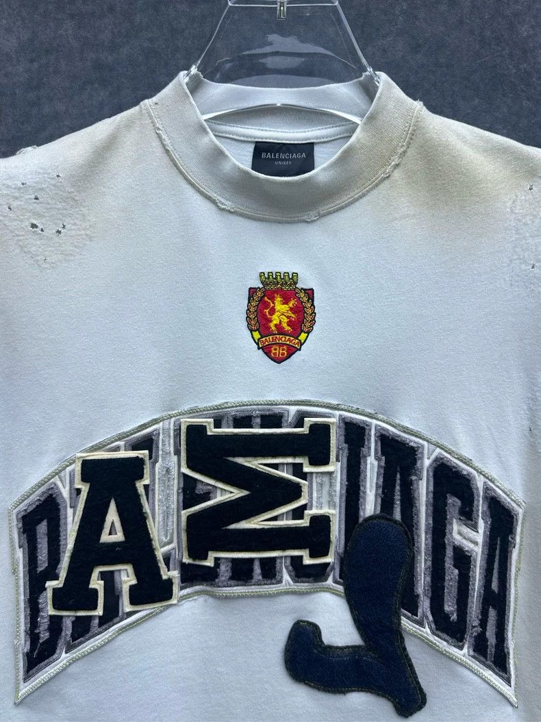 Balenciaga Balenciaga Manchester United damaged short sleeves by dyei Size US S / EU 44-46 / 1 - 5 Thumbnail